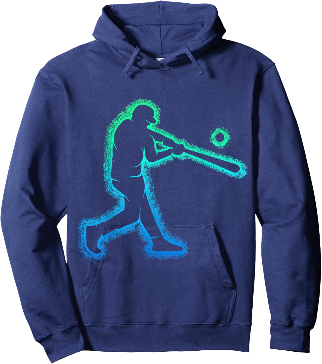 Baseball Boys Kids Youth Hoodie - Hoodie | Navy