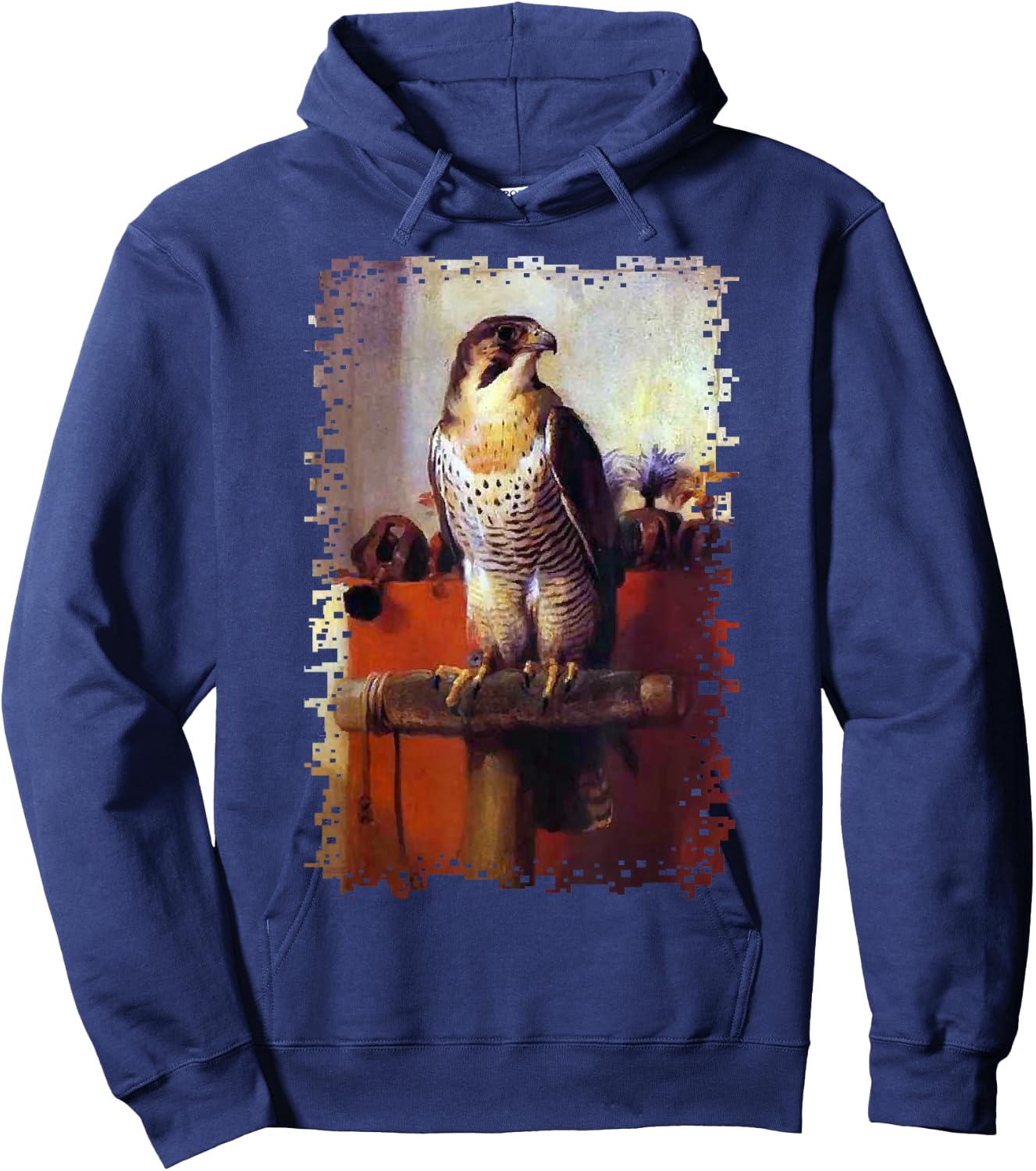 Falconry Hiking Falcon Birder Falkner Men Women Gift Hoodie - Hoodie | Navy
