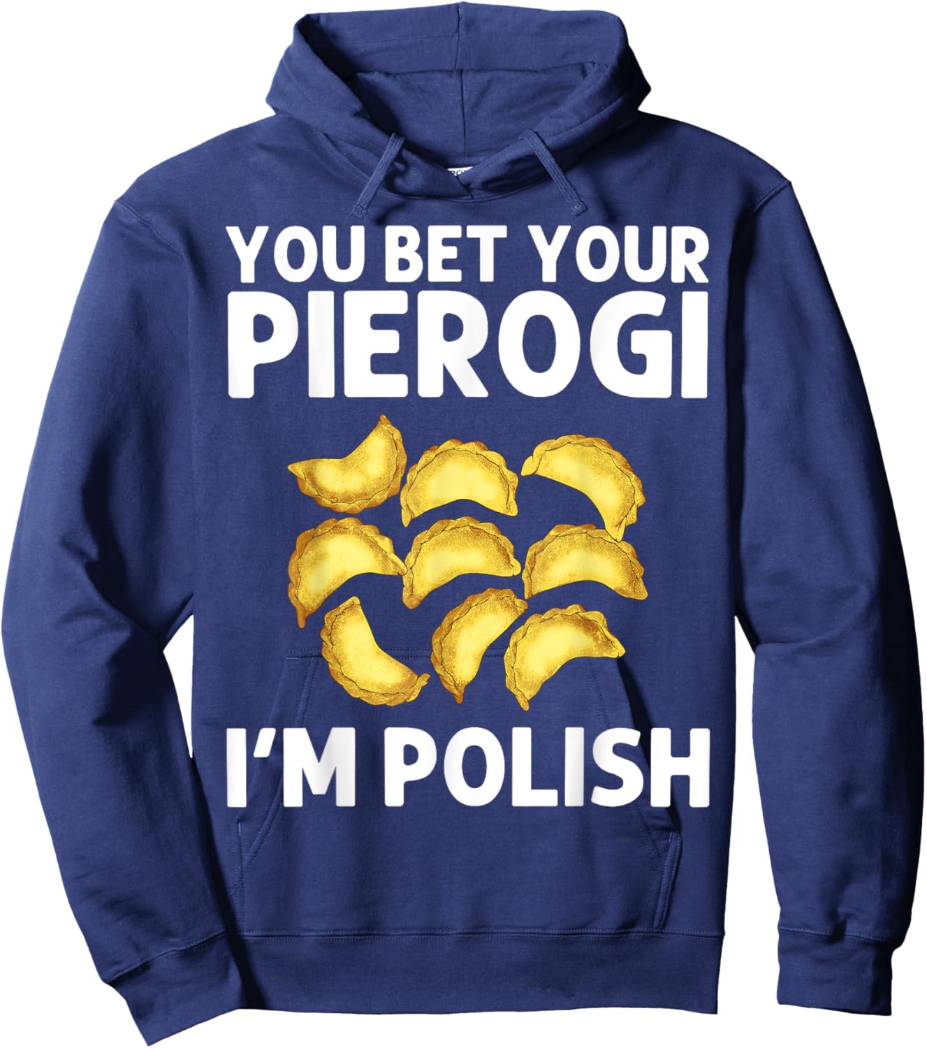 Cool Pierogi Women Polish Food Dumpling Squad Poland Hoodie - Hoodie | Navy