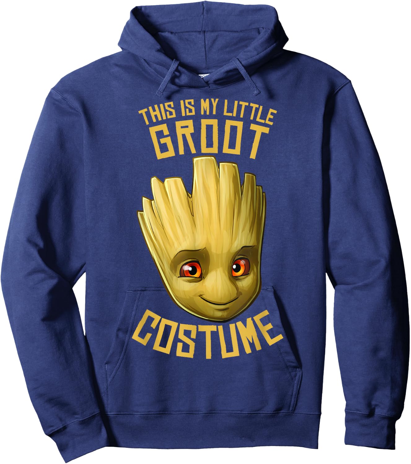 Marvel GOTG This is My Little Groot Costume Halloween Hoodie - Hoodie | Navy
