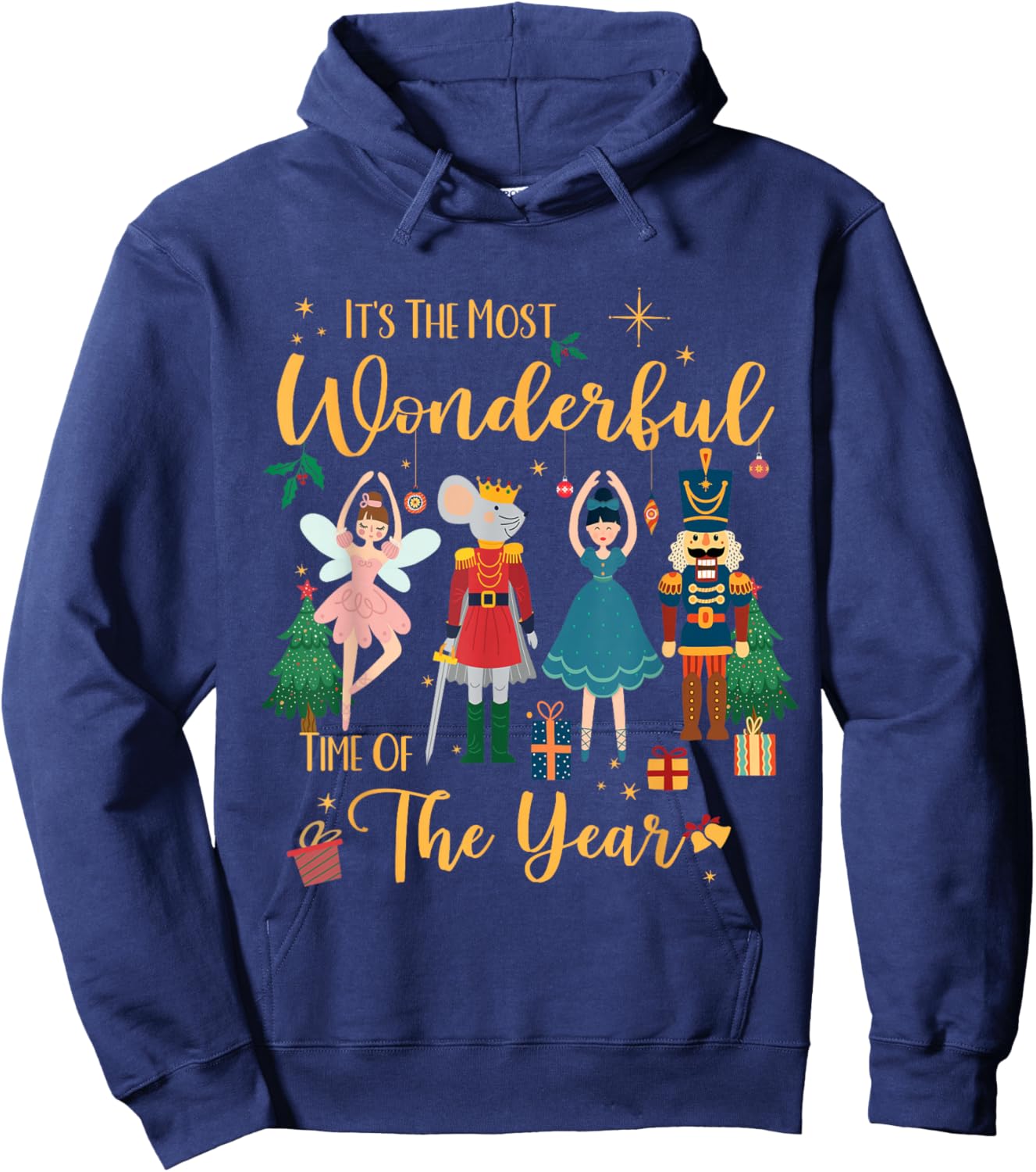 It's The Most Wonderful Time Of The Year Nutcracker Ballet Hoodie - Hoodie | Navy