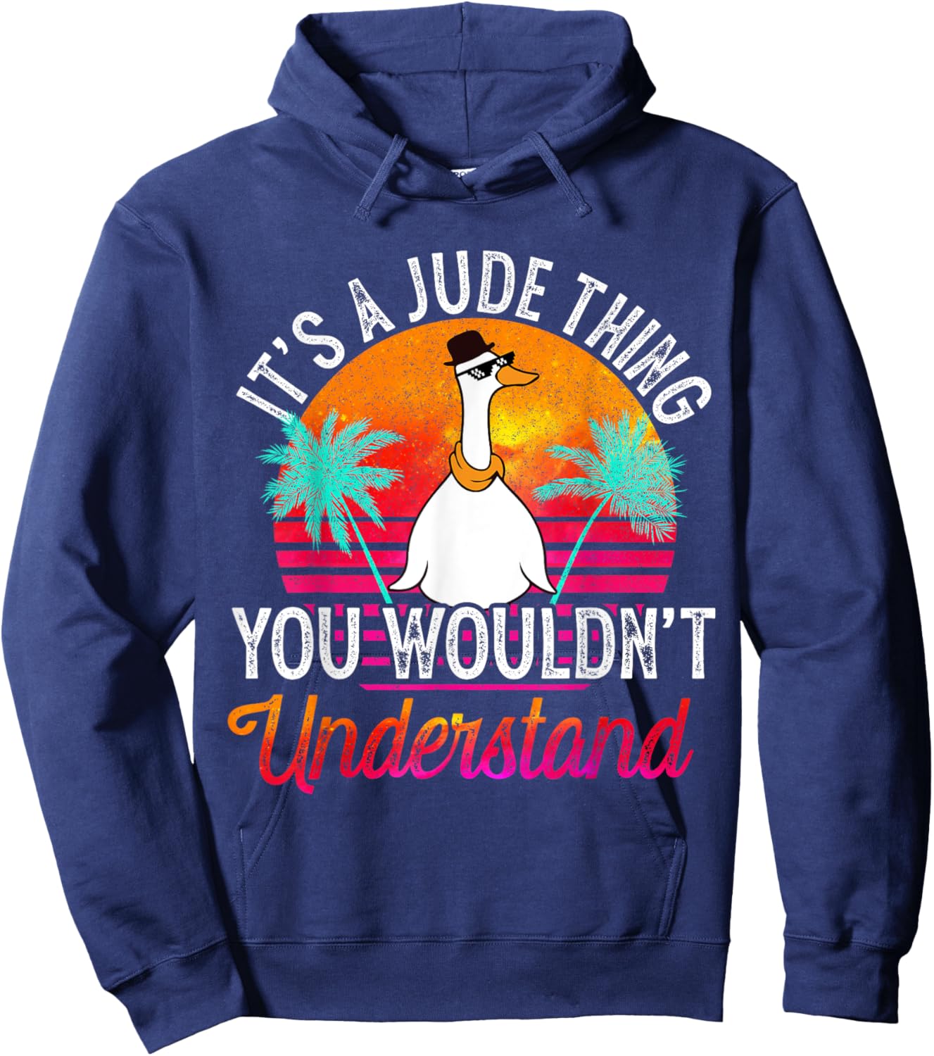 It's A Jude Thing You Wouldn't Understand Funny Jude Name Hoodie - Hoodie | Navy