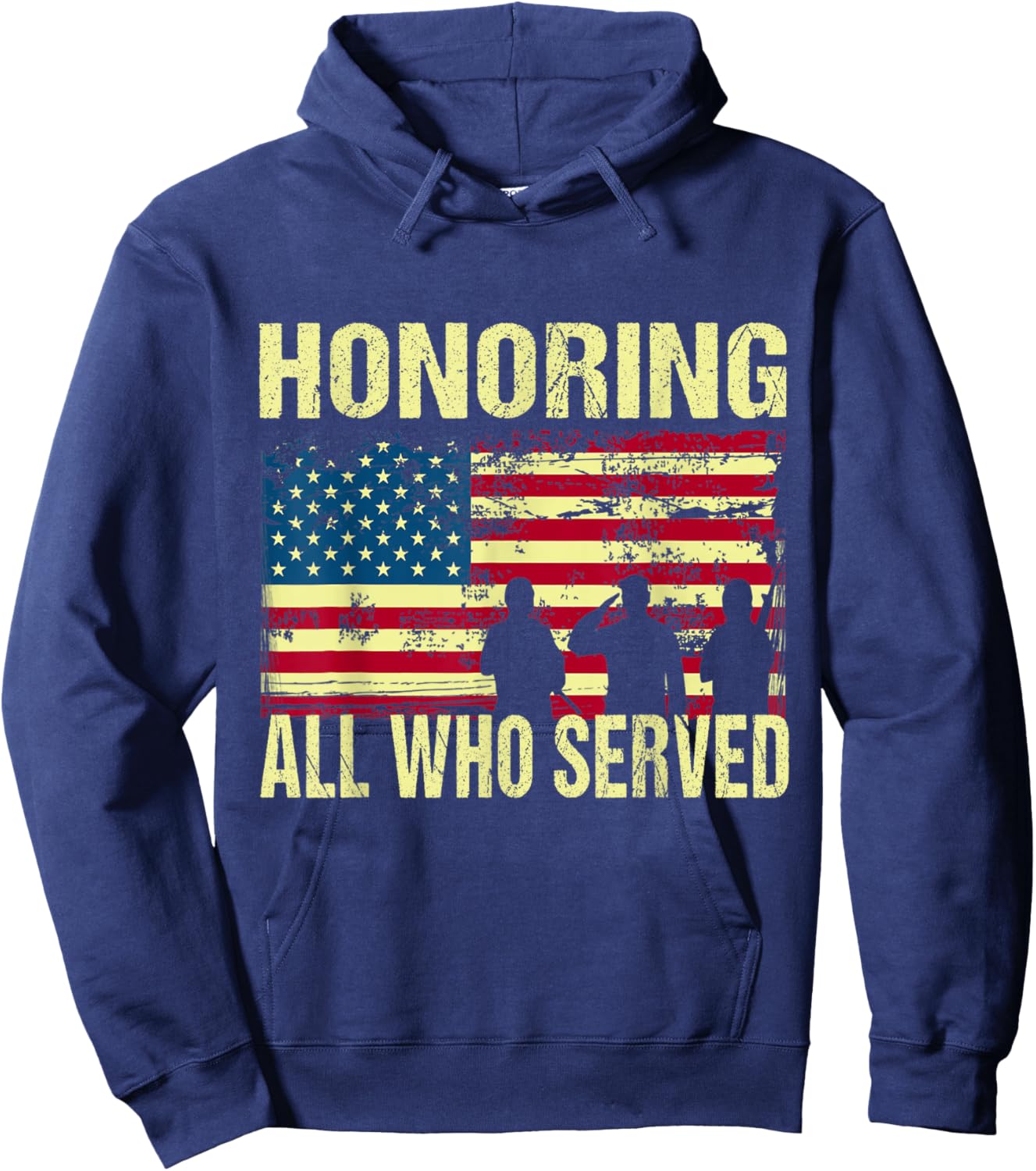 Honoring All Who Served Armed Forces Day Proud US Army Hoodie - Hoodie | Navy