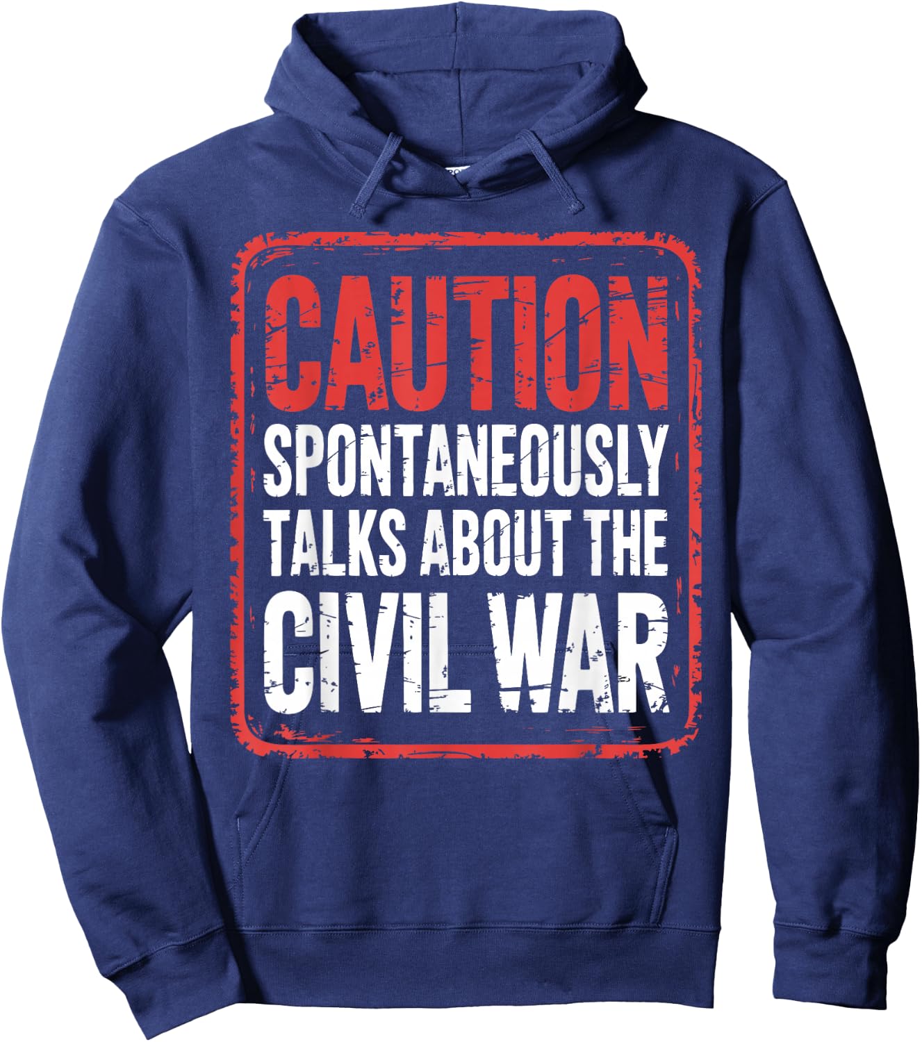 Funny Civil War Enthusiast Hoodie - Hoodie | Navy