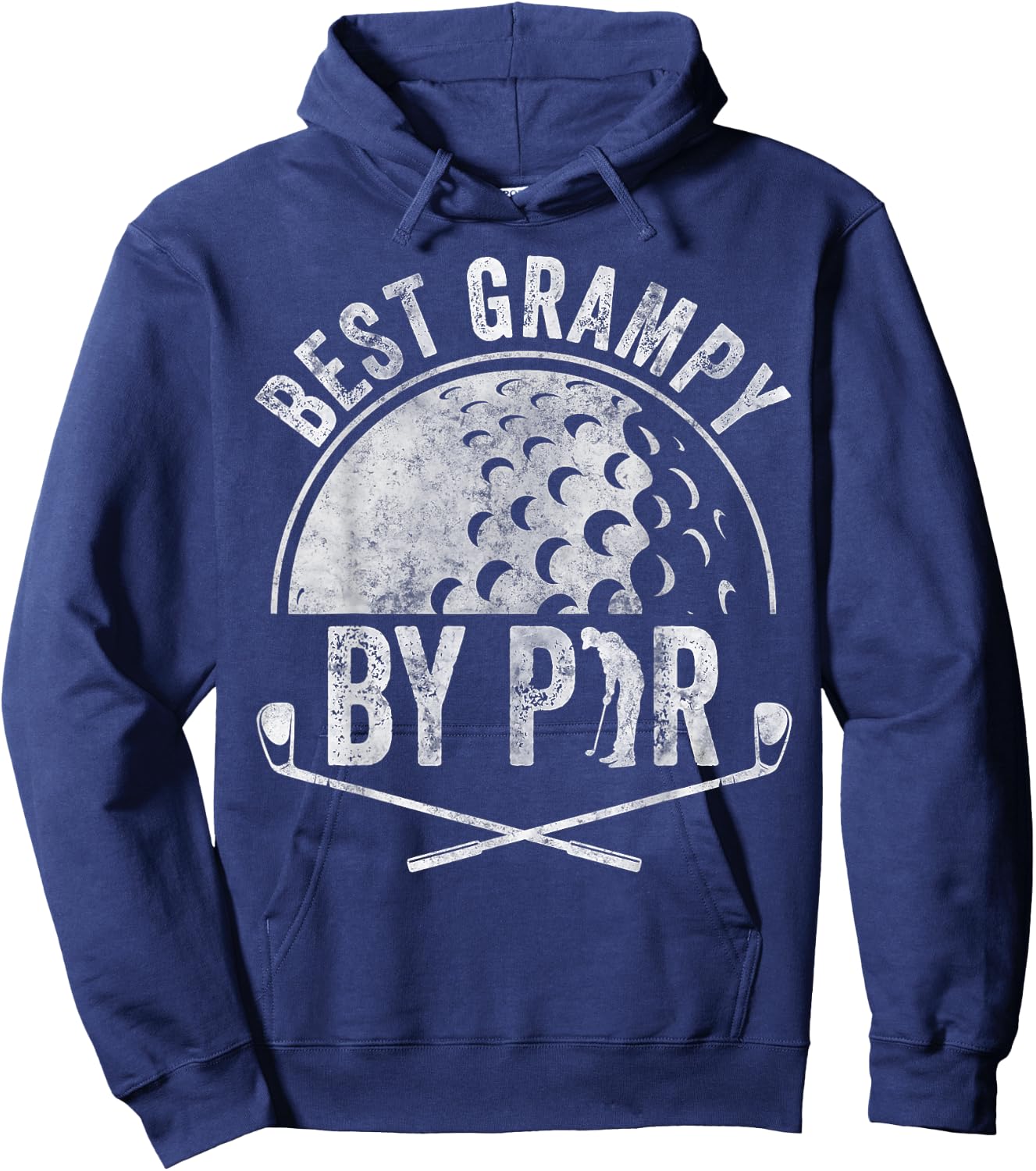 Best Grampy By Par Shirt Golf Lover Sports Golf Golfer Hoodie - Hoodie | Navy
