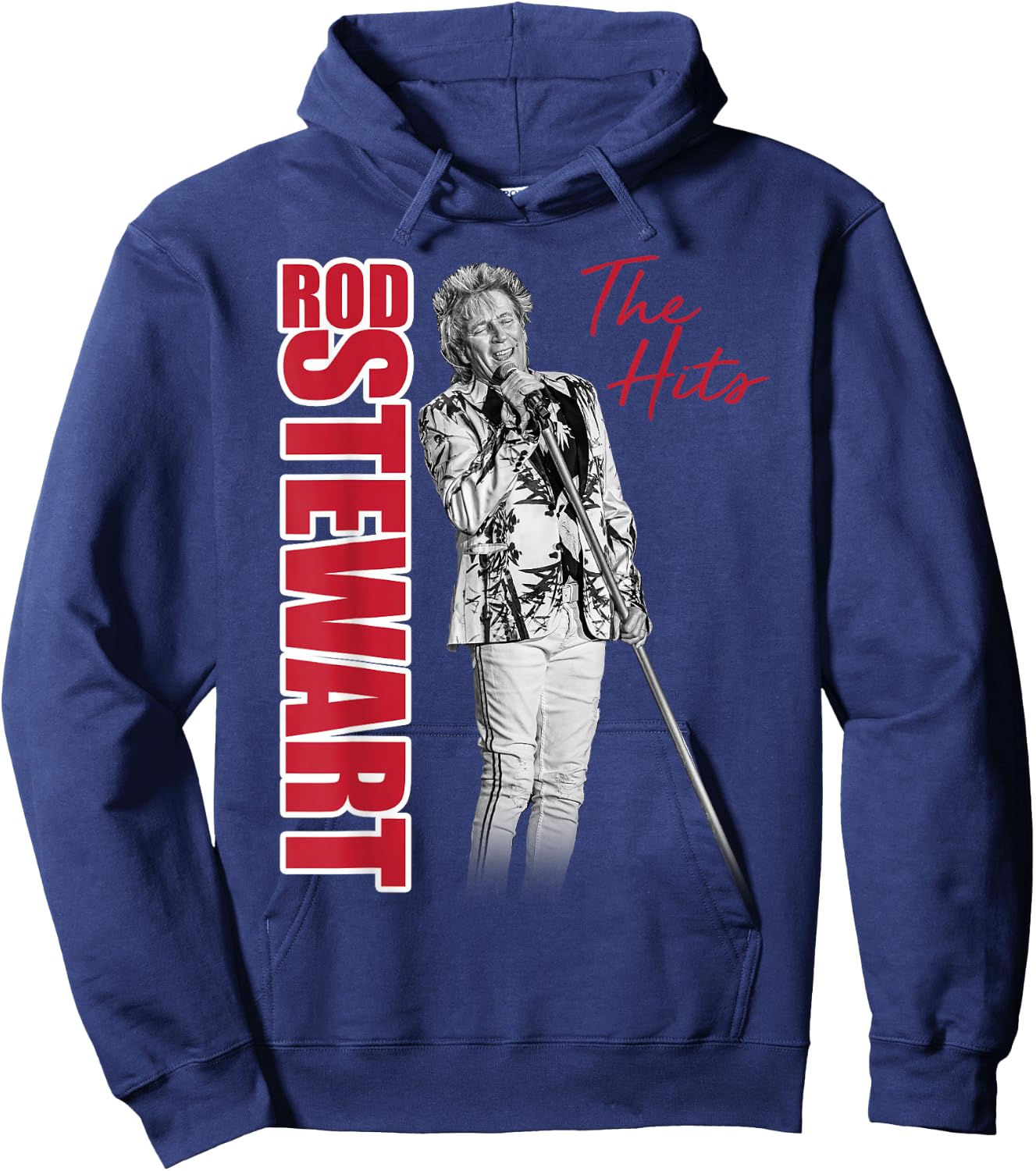 Rod Stewart Las Vegas Photo Hoodie - Hoodie | Navy