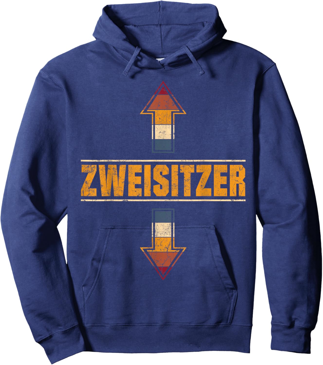 Zweisitzer Zweideutiger Spruch Lustige Sprüche Für Männer Hoodie - Hoodie | Navy