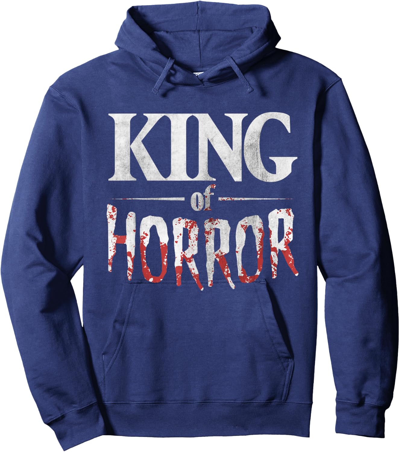 Funny Horror Movie Fan Shirt - Halloween King of Horror Gift Hoodie - Hoodie | Navy