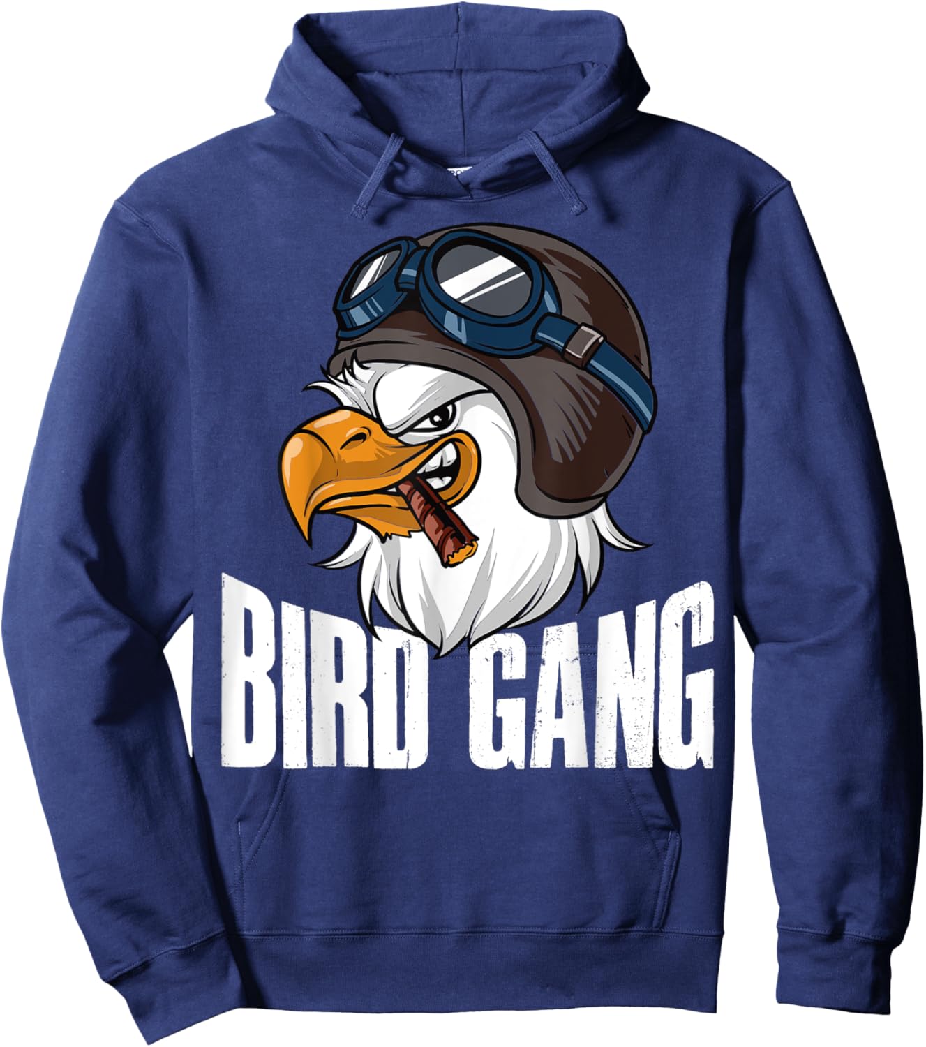 Bird Gang Hoodie - Hoodie | Navy