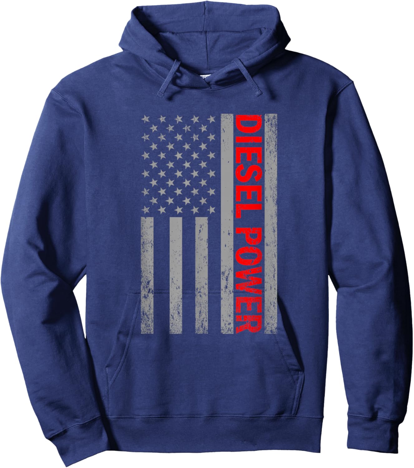Diesel Power USA Flagge Truck Turbo Brothers Mechaniker Hoodie - Hoodie | Navy