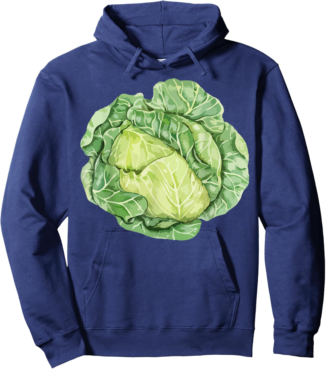 Cabbage Halloween Group Costume Salad Vegan Vegetarians Hoodie - Hoodie | Navy