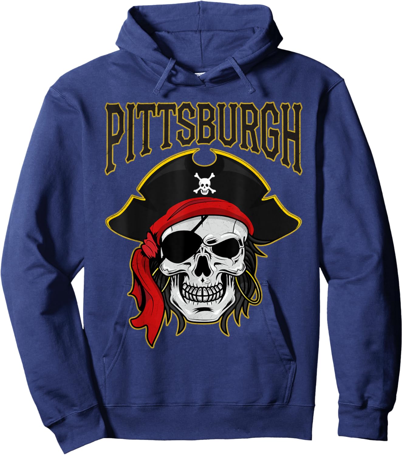 Pittsburgh Pride Family Name Personalized Outfits Happily Hoodie - Hoodie | Navy