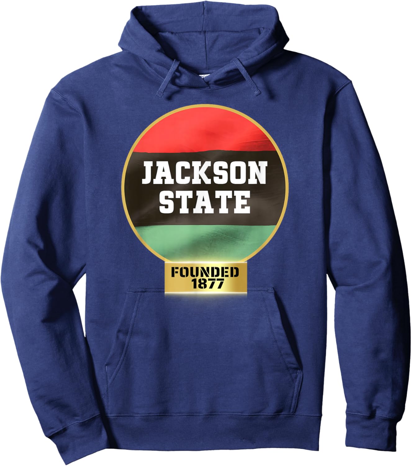 Jackson State, JSU, HBC, Proud HBCU Hoodie - Hoodie | Navy