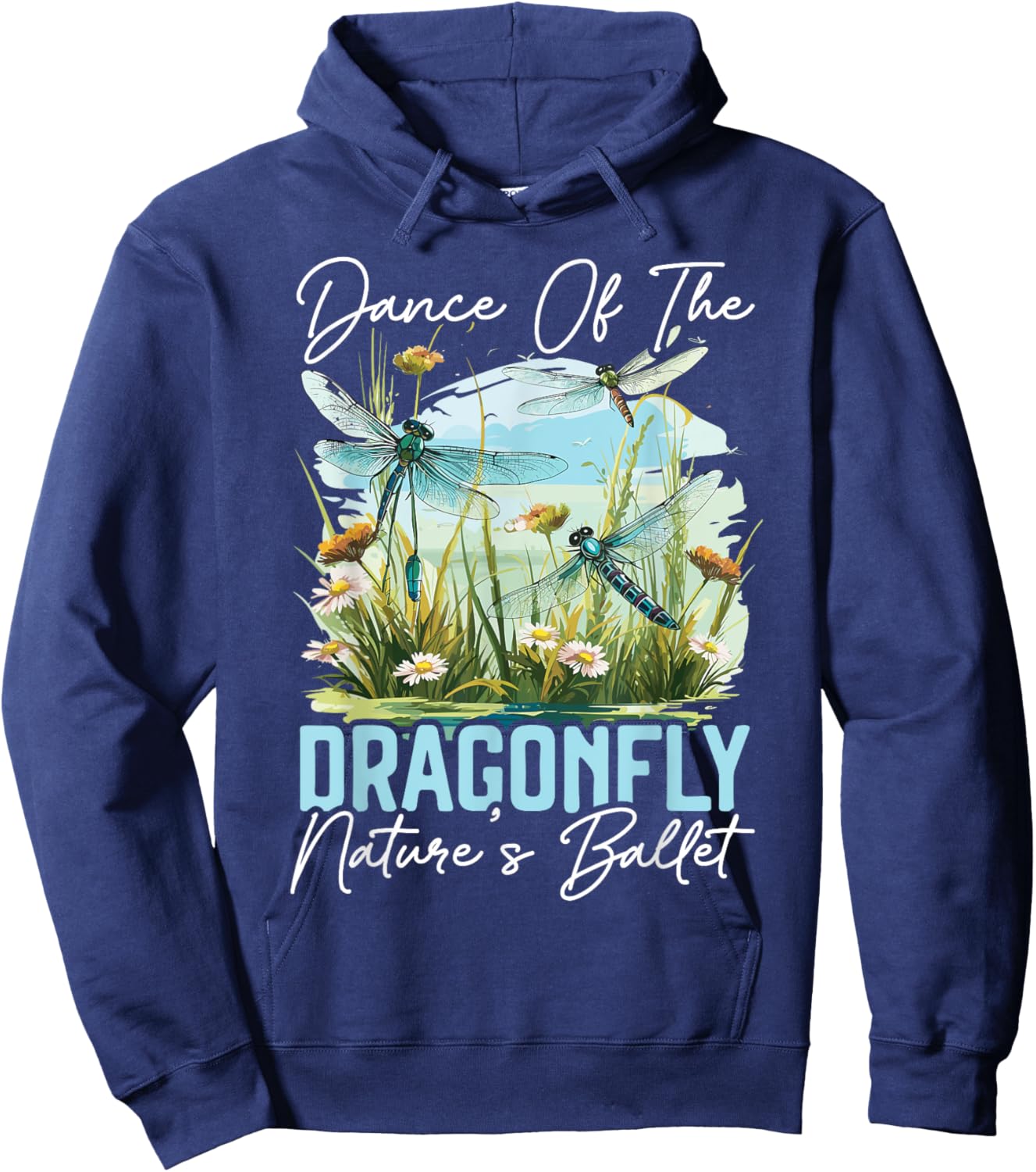 Dragonfly Flying Insect Lover Entomology Dragonflies Hoodie - Hoodie | Navy