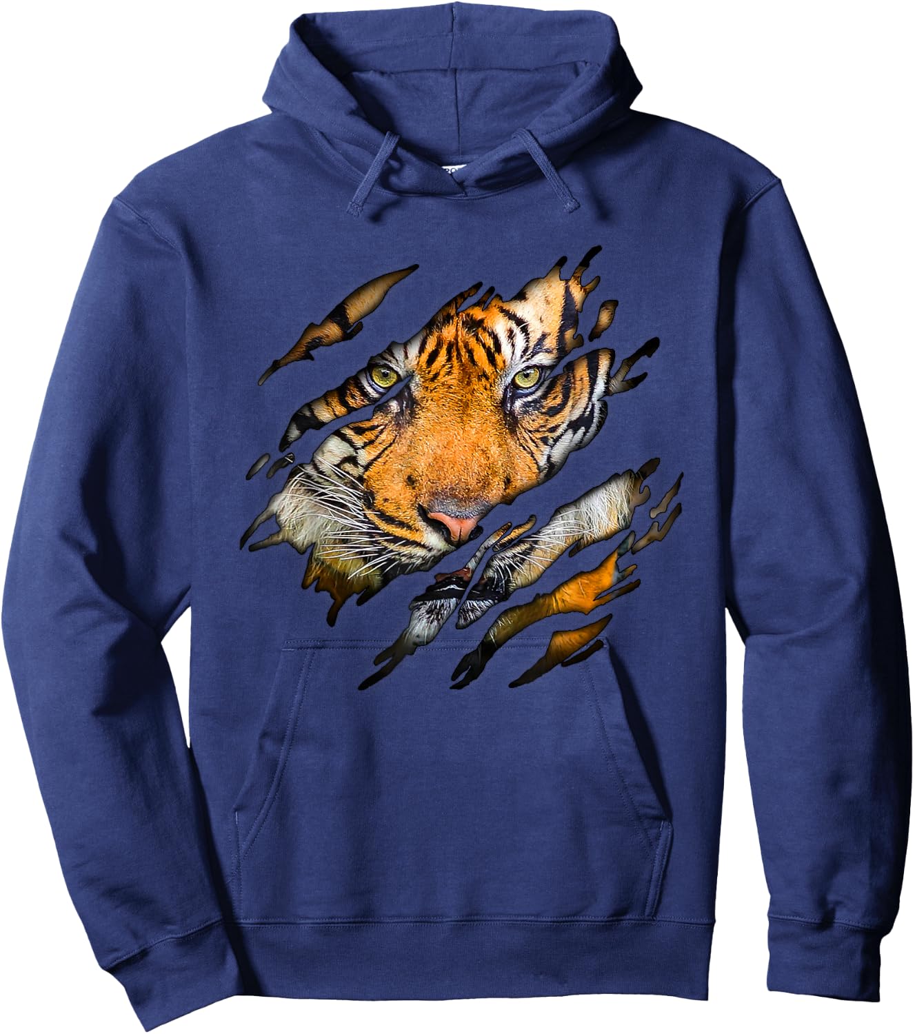 Tiger in Me Design, Tigerdesign Hoodie - Hoodie | Navy