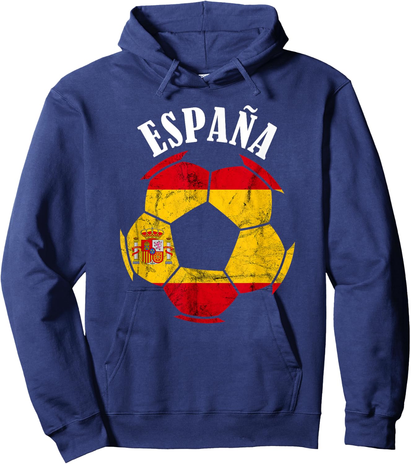 Espana Spain Flag Spain Soccer Player Spanish Pride Espanol Hoodie - Hoodie | Navy