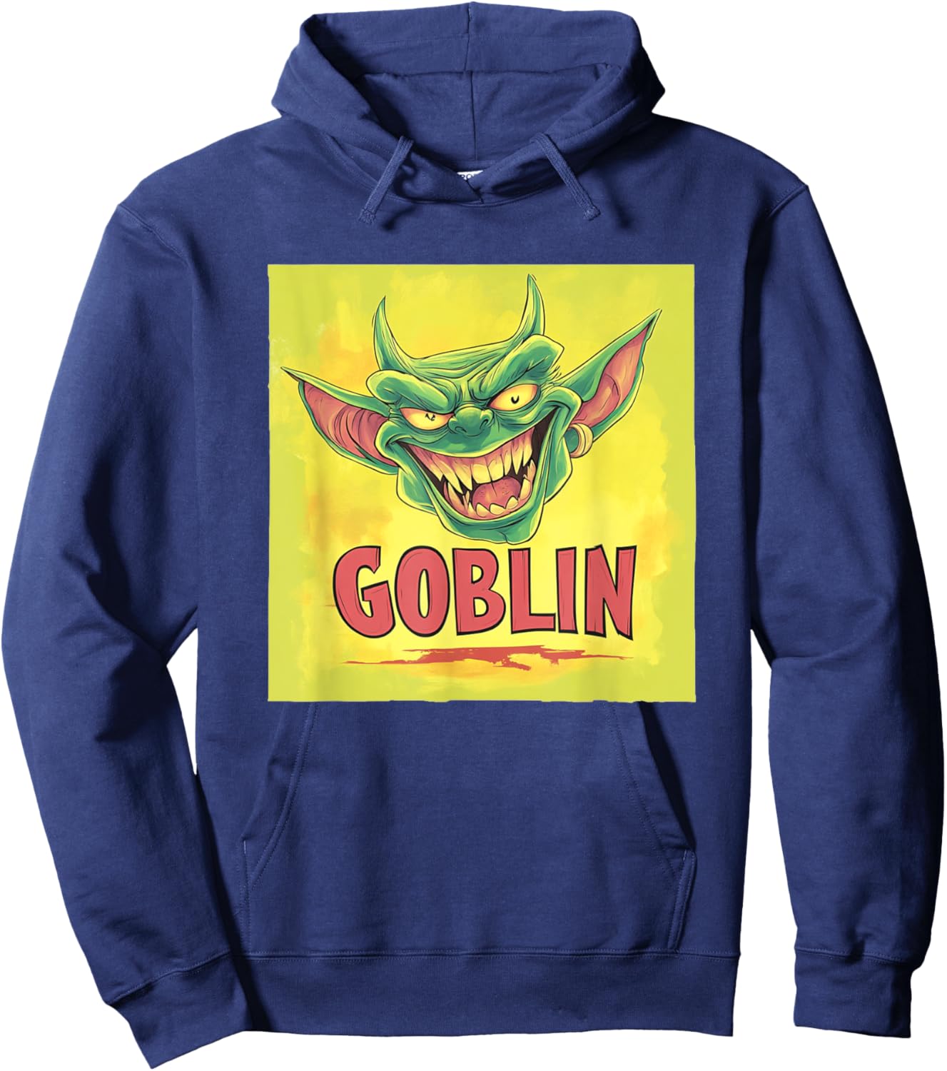 Amazing Goblin for a Casual Look Hoodie - Hoodie | Navy