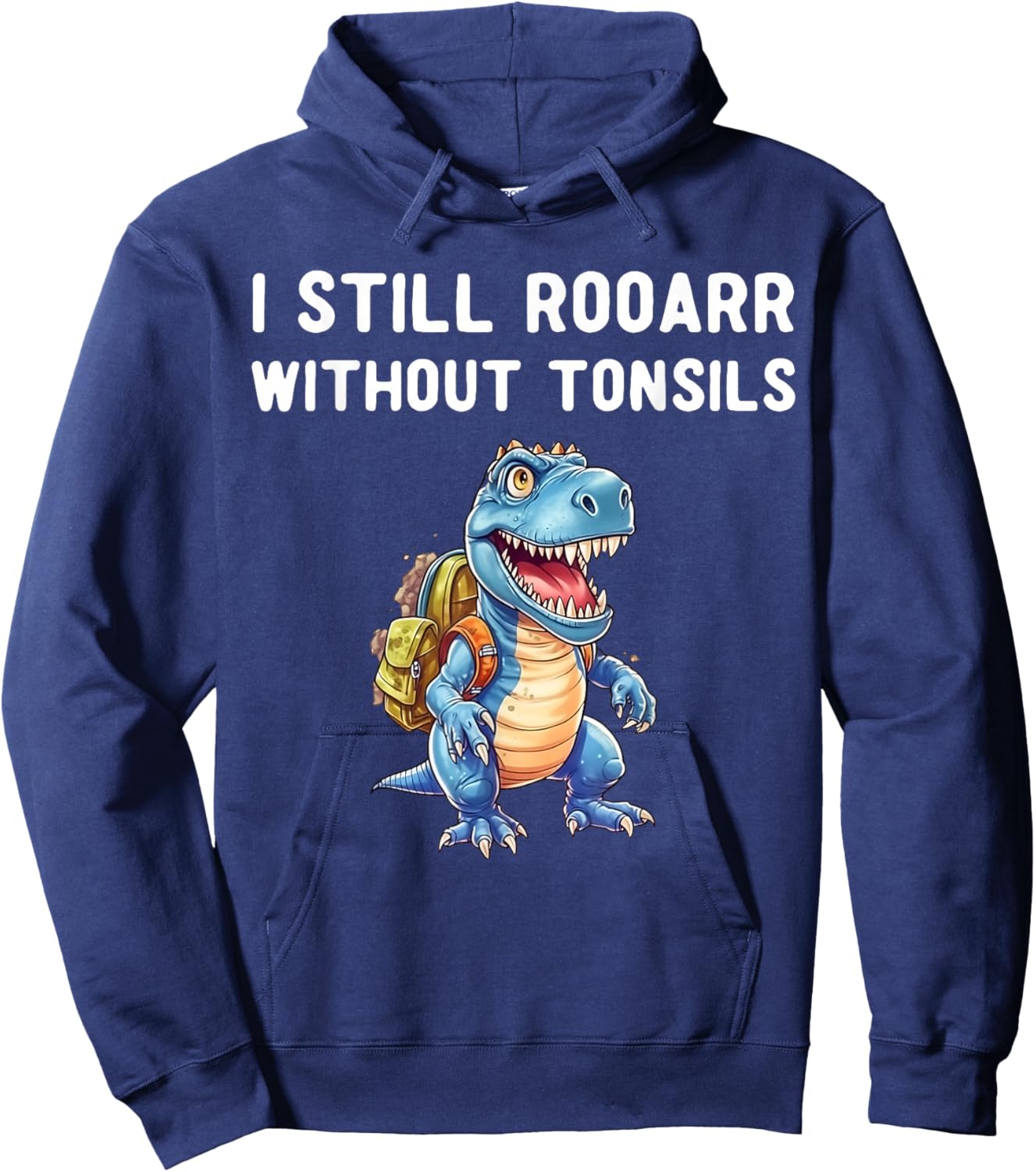 Boys Tonsil Removal Surgery Get Well Kids Hoodie - Hoodie | Navy