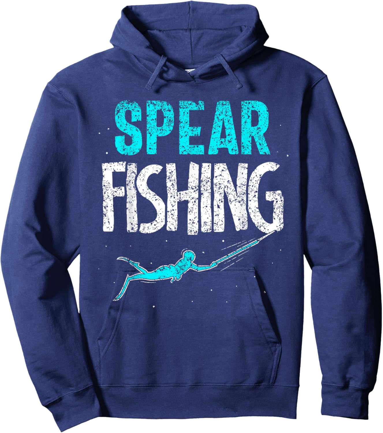Spearfishing Spear Fishing Spearfisher Spearfishing Hoodie - Hoodie | Navy