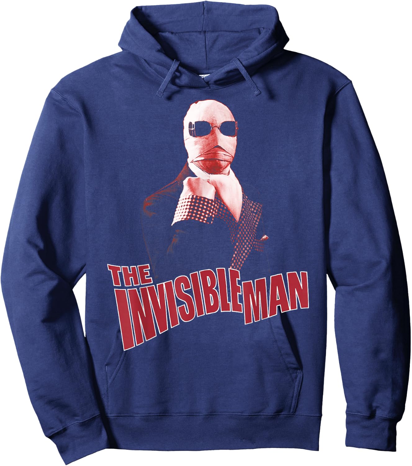Universal Monsters The Invisible Man Red Hue Hoodie - Hoodie | Navy