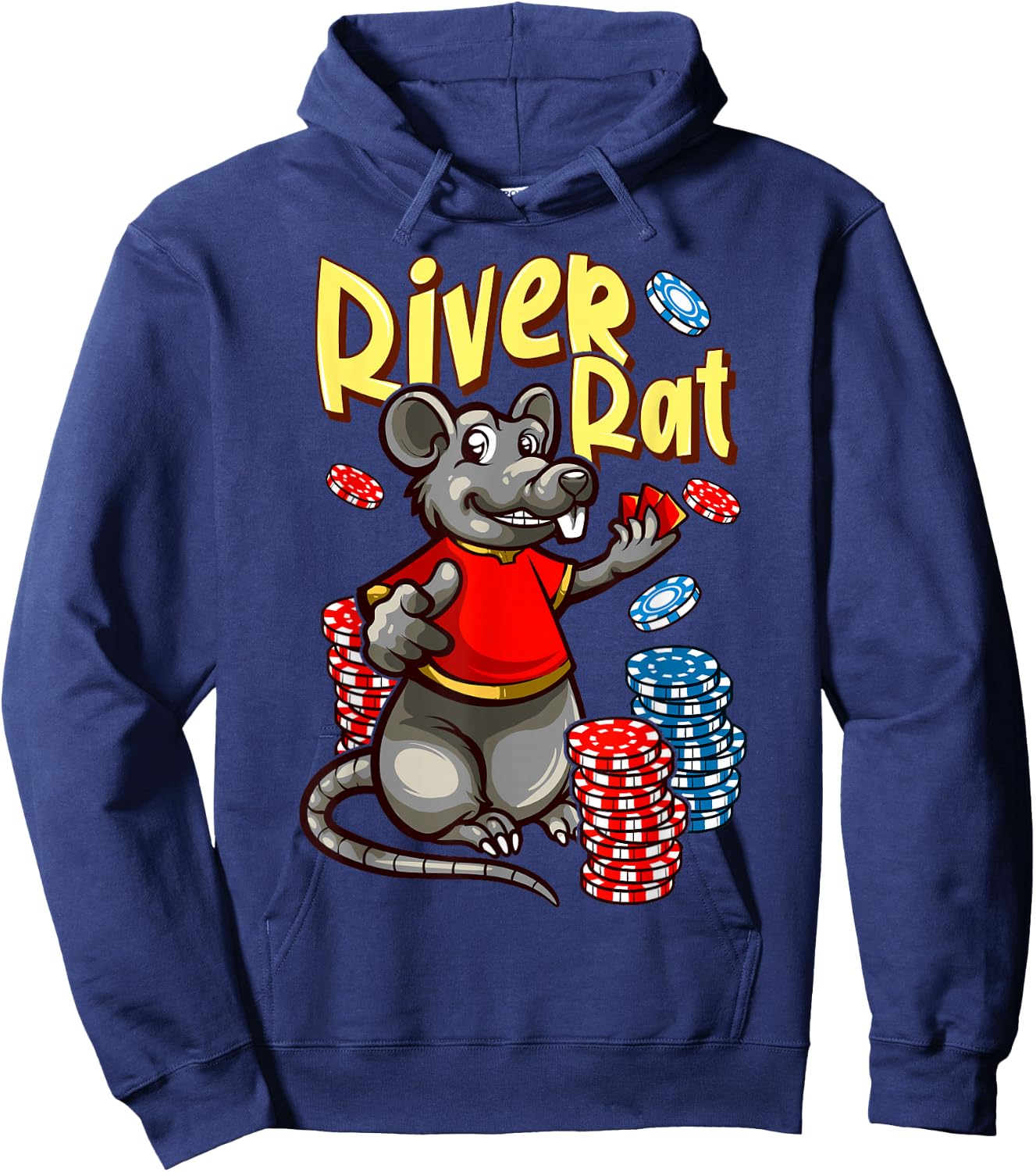 River Rat Poker Hoodie - Hoodie | Navy