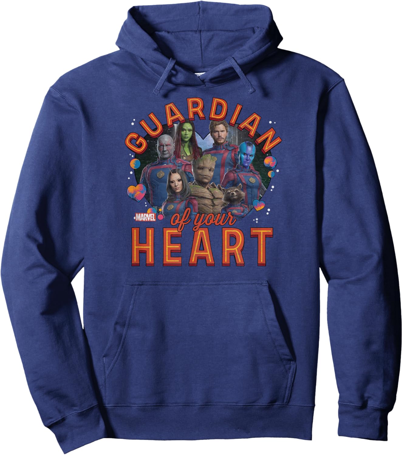 Guardians Of The Galaxy - Guardian Of Your Heart Valentine's Hoodie - Hoodie | Navy
