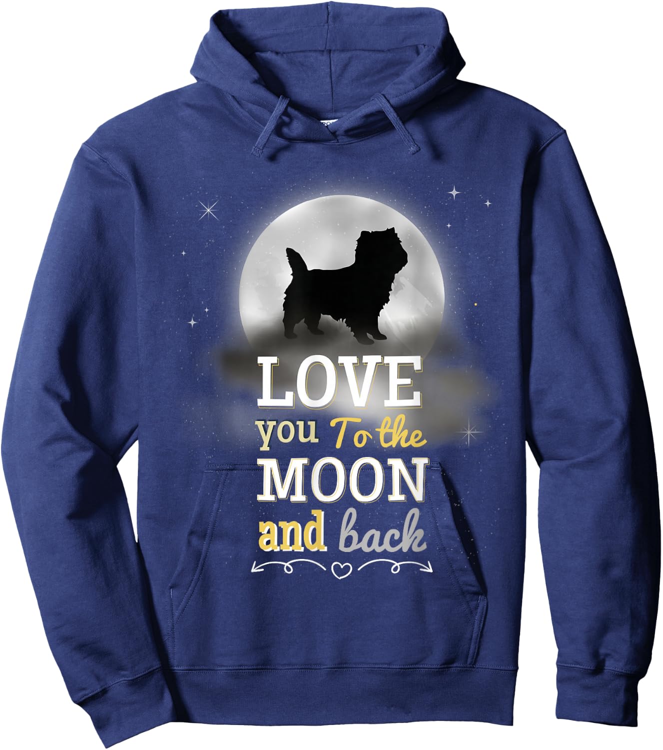 Cairn Terrier Dog Breed Hoodie - Hoodie | Navy