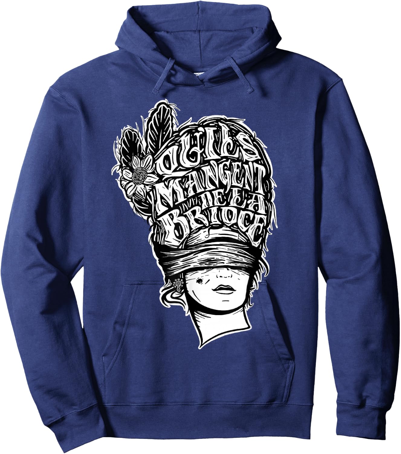 Let Them Eat Cake Hoodie - Hoodie | Navy