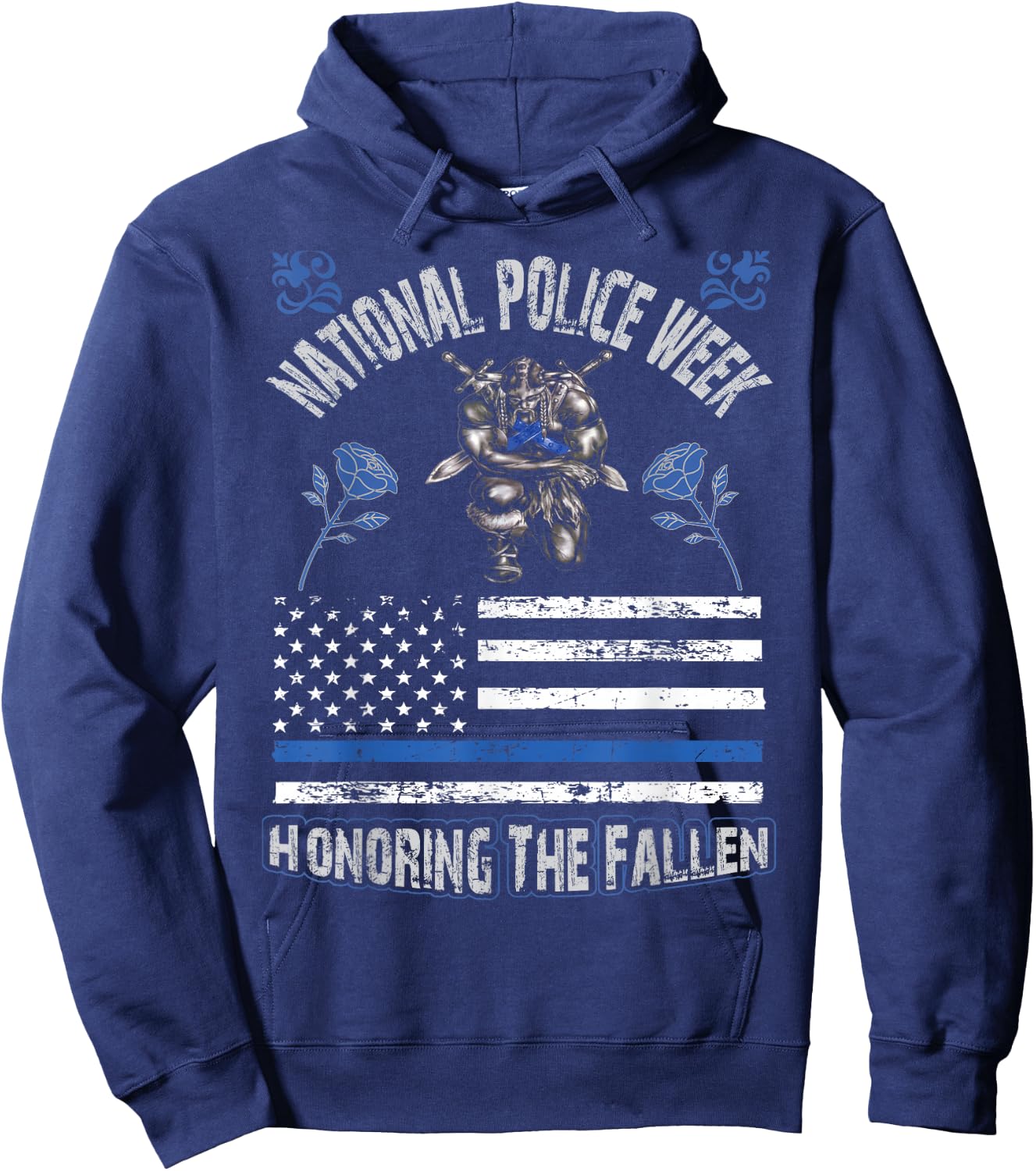 Police Appreciation Week Presents National Police Week 2026 Hoodie - Hoodie | Navy