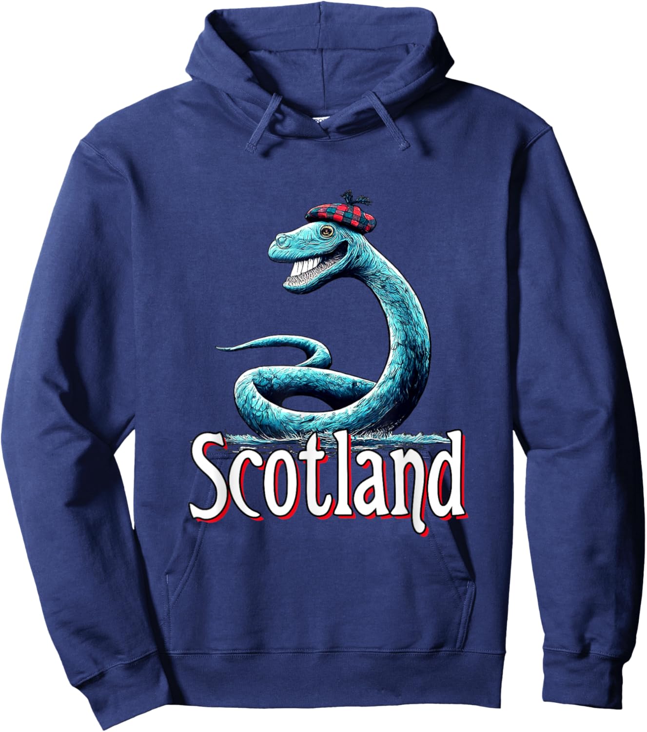 Scotland - Nessie Hoodie - Hoodie | Navy