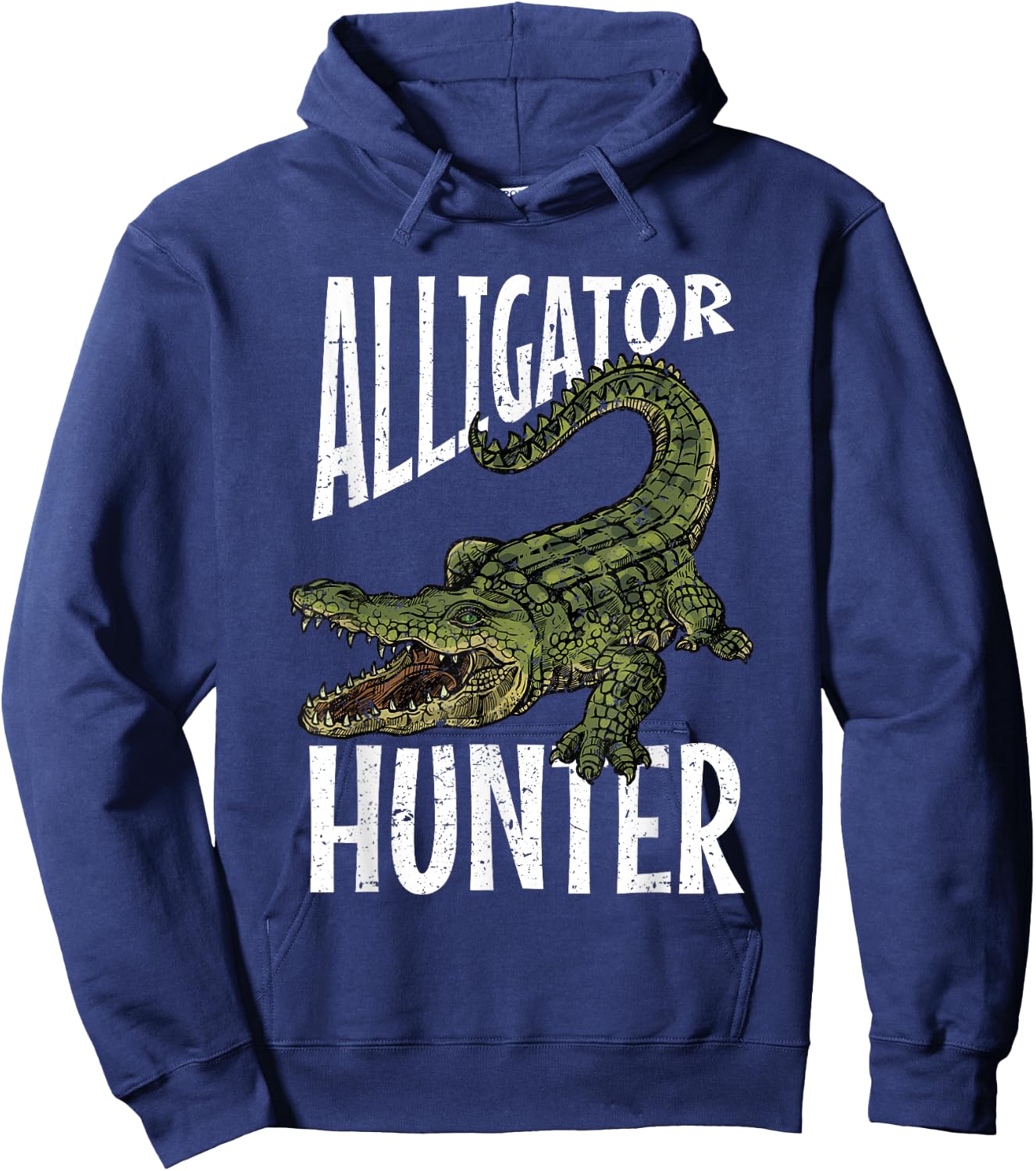 Alligator Hunter Shirt | Cute Gator Catchers Hoodie - Hoodie | Navy