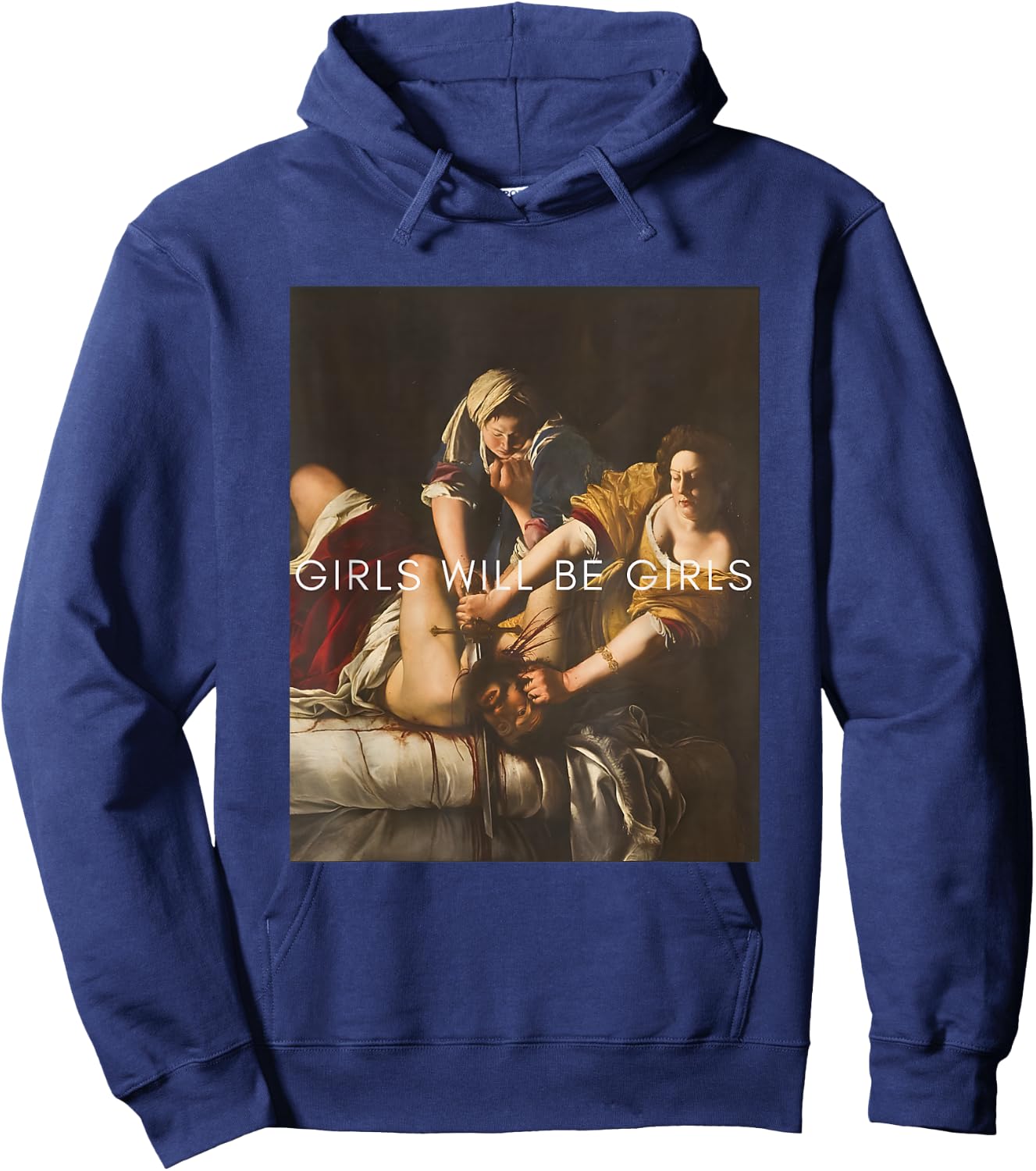 Girl Will Be Girls Judith Holofernes Feminist Girl Power Hoodie - Hoodie | Navy
