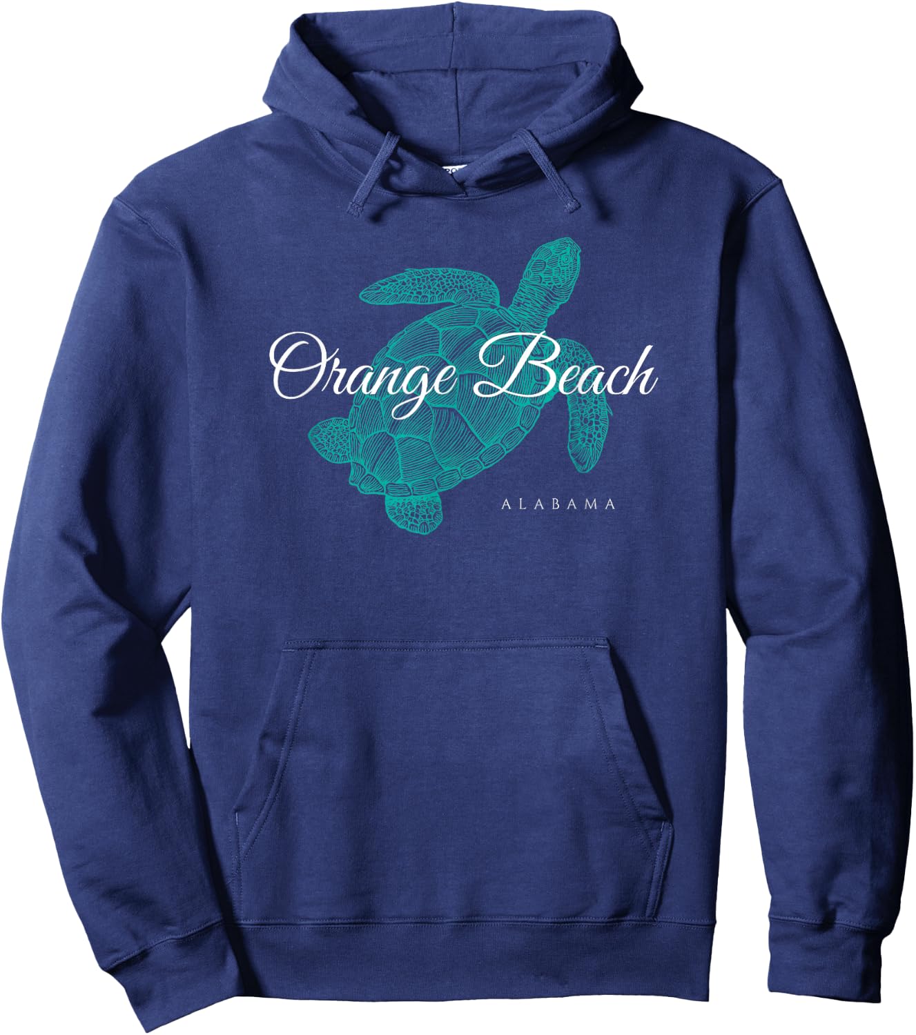 Orange Beach Alabama Women Girls Kids Hoodie - Hoodie | Navy