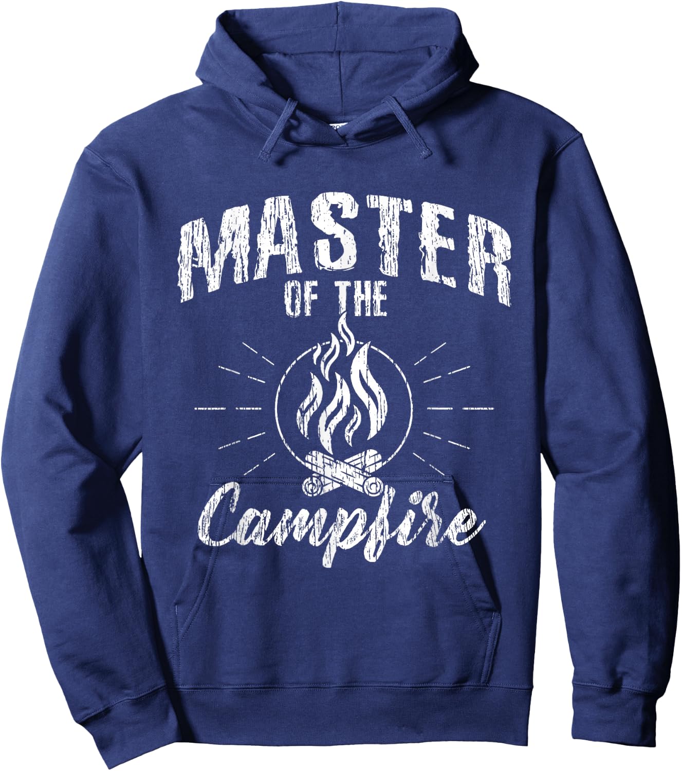 Master Of The Campfire - Camping Scout Shirt Gift Hoodie - Hoodie | Navy