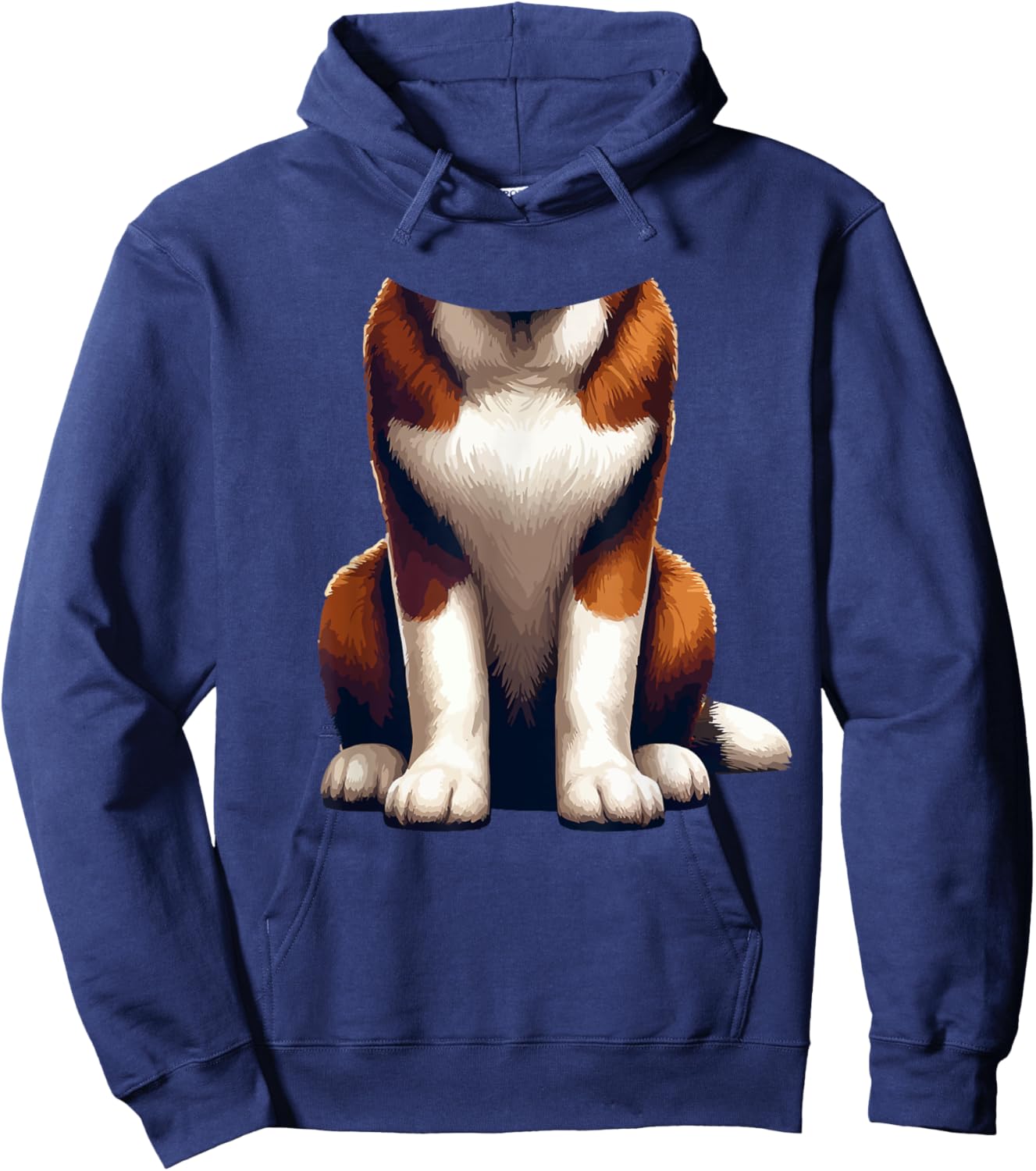 Halloween Animal Costume Cosplay St. Bernard Lover Hoodie - Hoodie | Navy