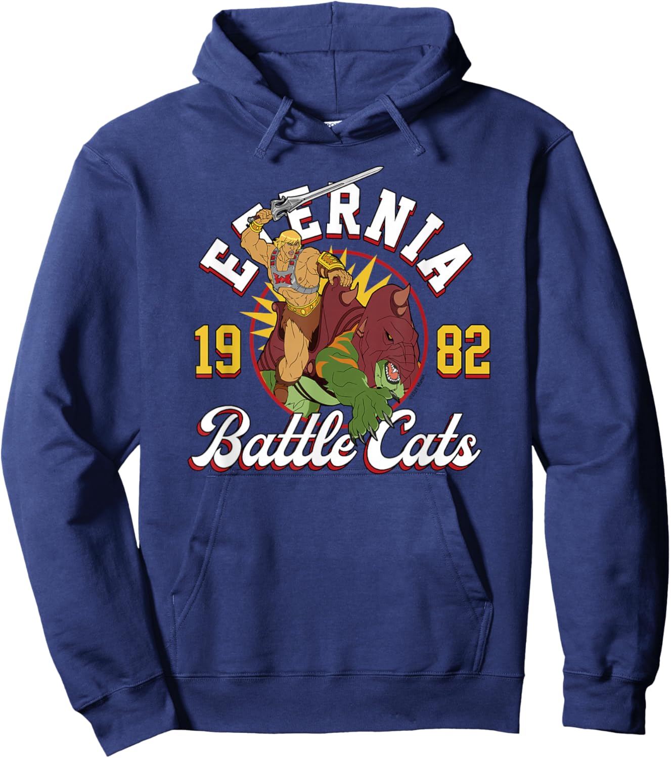 Masters of the Universe- Eternia Battle Cats Hoodie - Hoodie | Navy