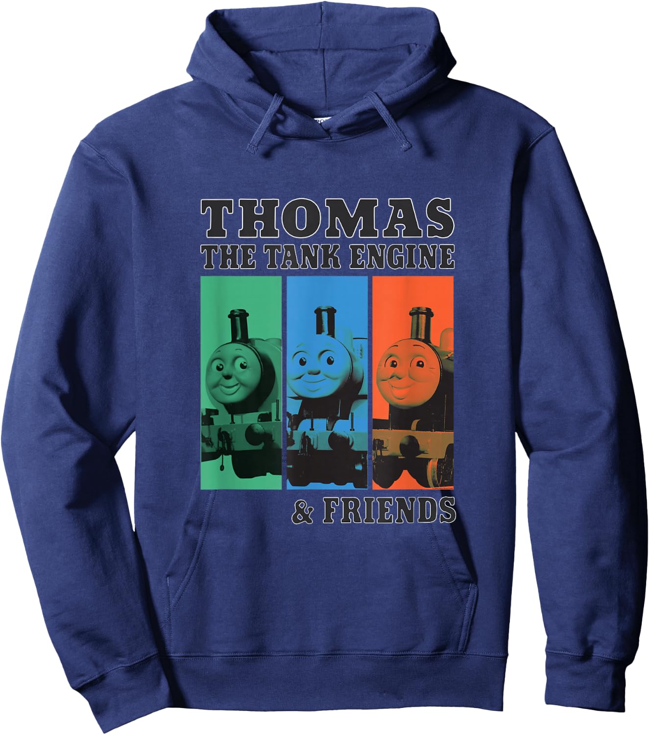 Thomas & Friends - Thomas The Tank Engine & Friends Grid Hoodie - Hoodie | Navy