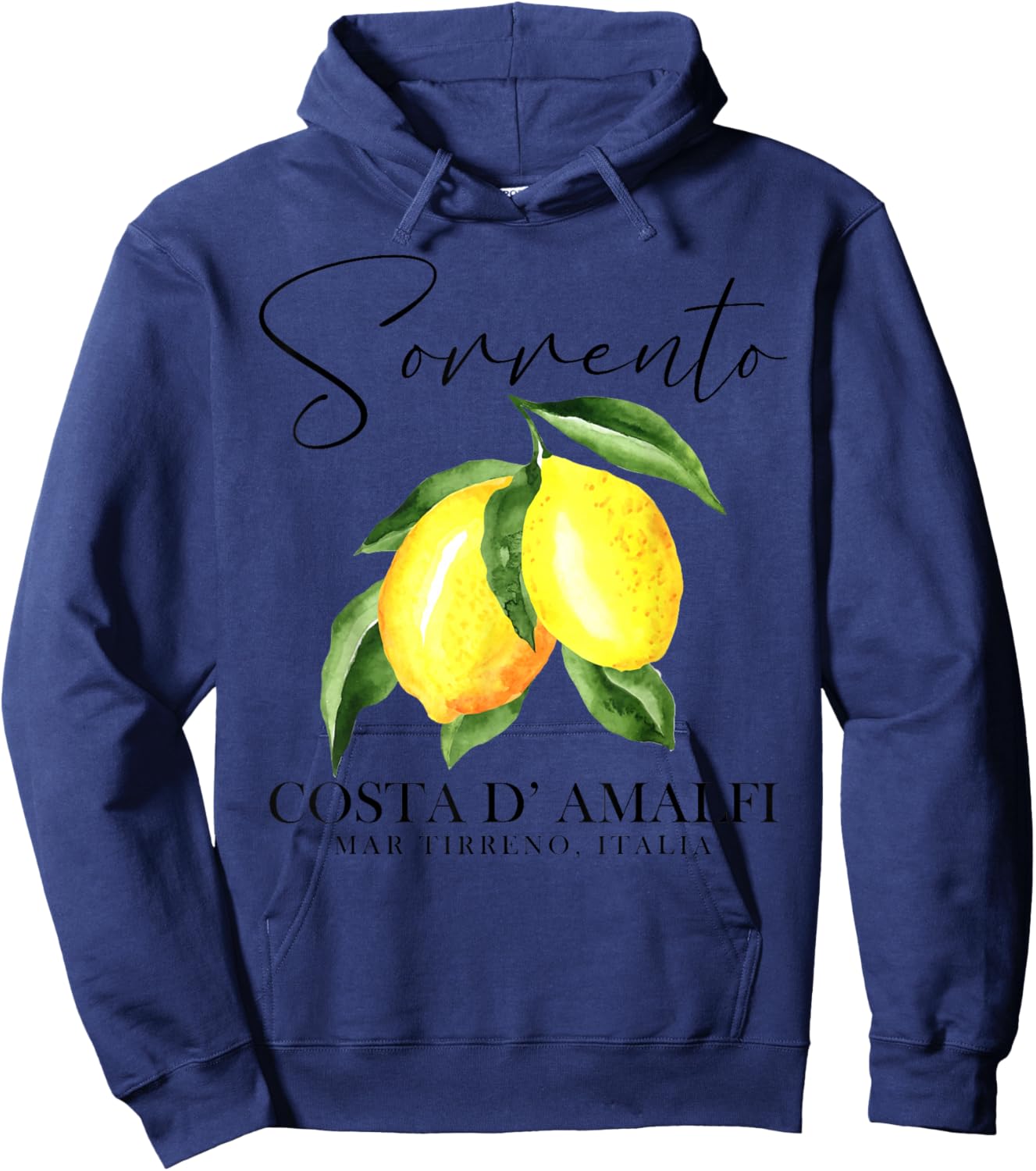 Sorrento Italia Gifts, Italian Souvenir, Sorrento Italy Hoodie - Hoodie | Navy
