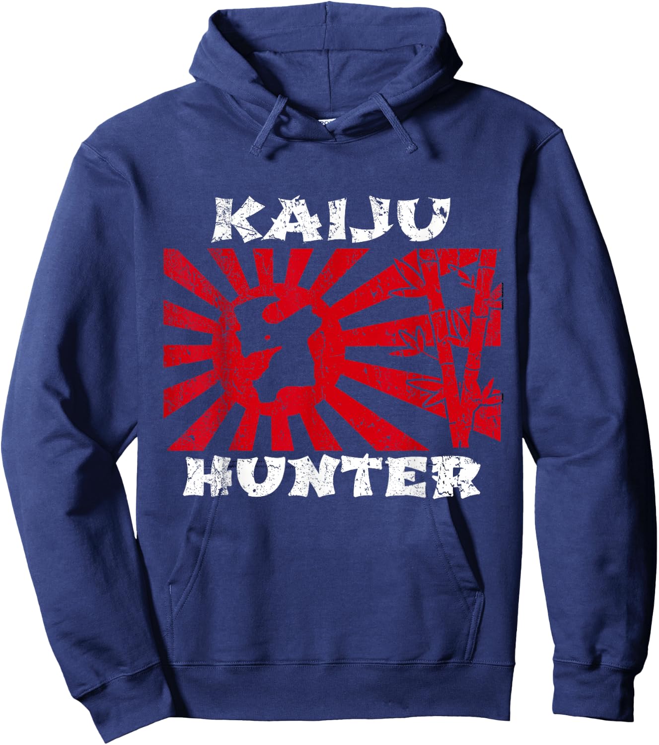 Kaiju Shirt. Mythical Monster Japanese Pacific Creature Hoodie - Hoodie | Navy