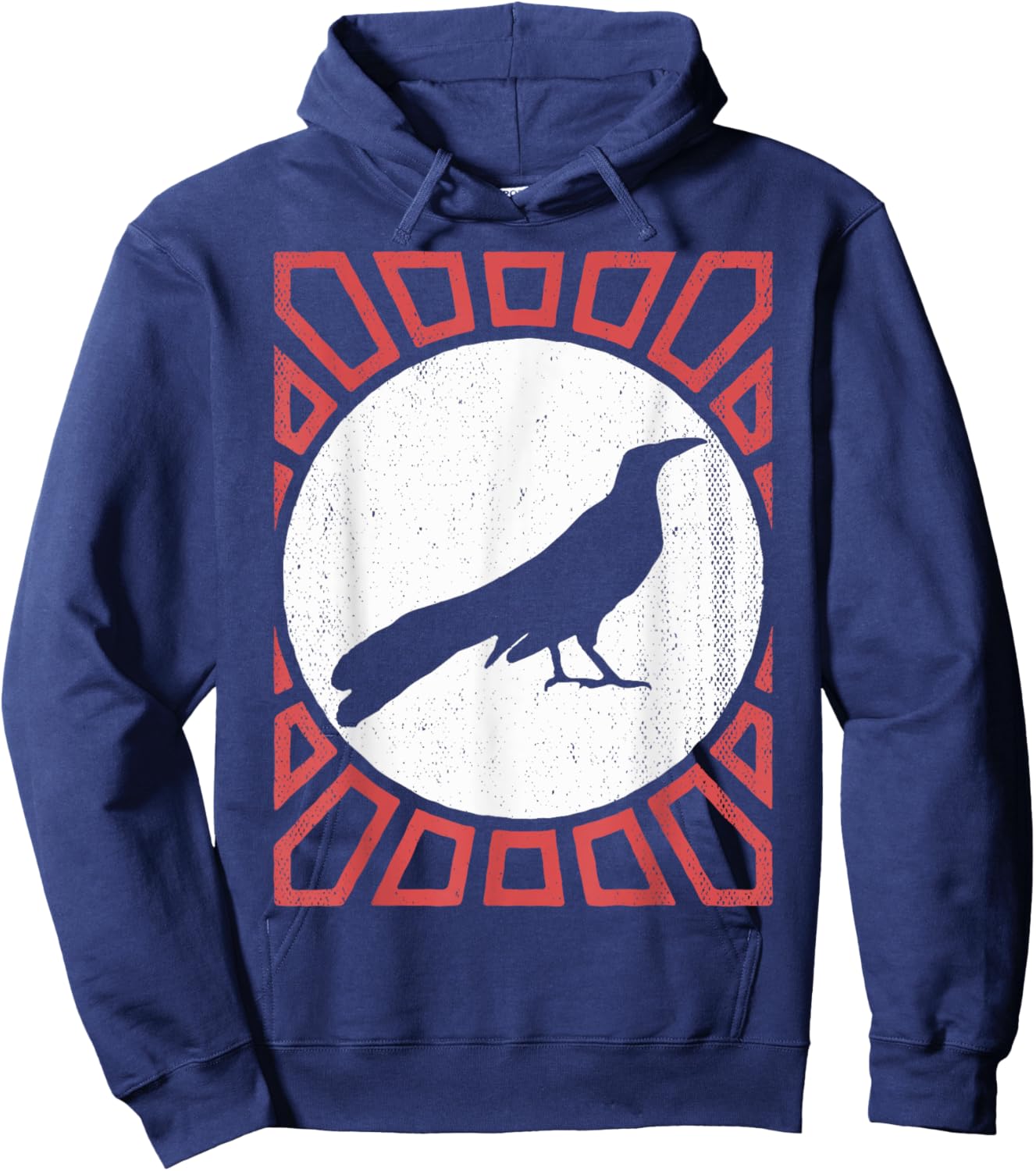 Grackle Lover Vintage Retro Style Animal Hoodie - Hoodie | Navy