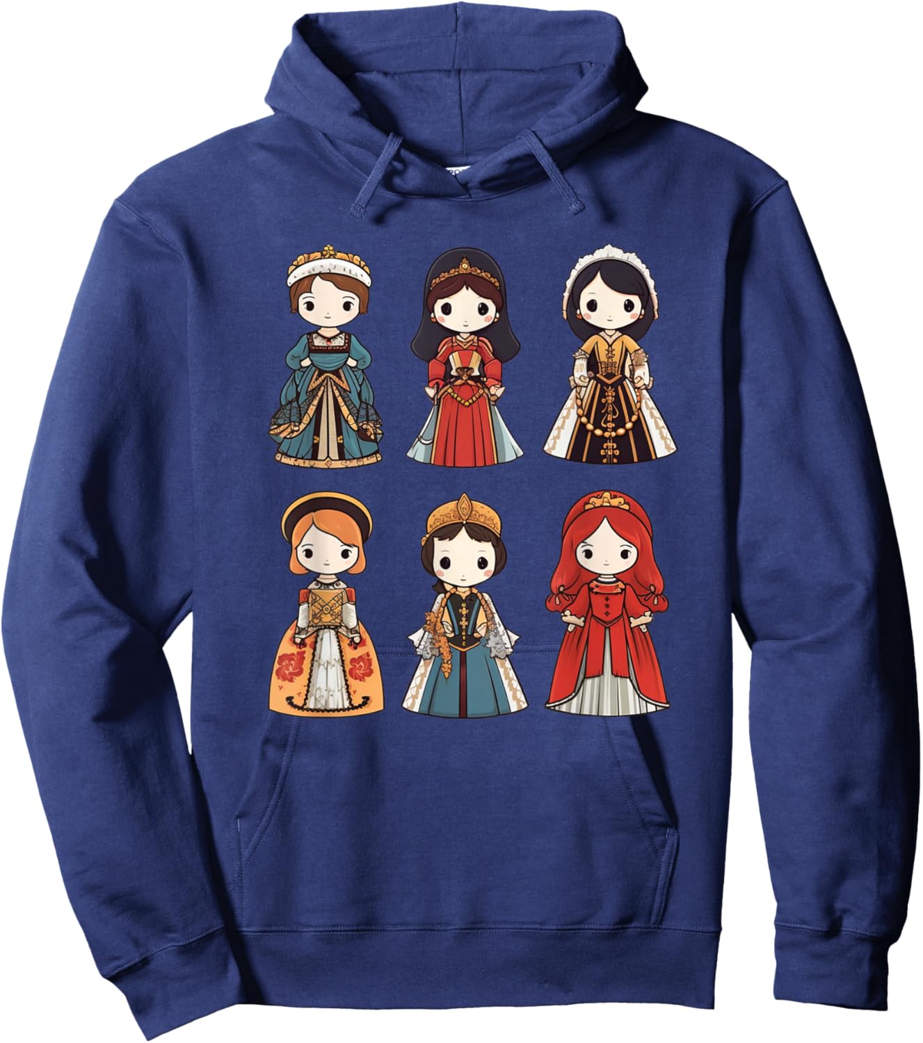 Six Wives of Henry VIII Musical Theatre Theater Musicals Hoodie - Hoodie | Navy