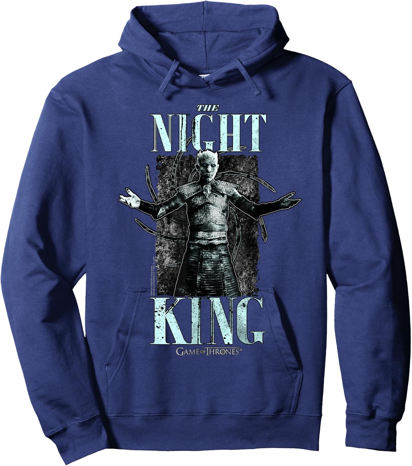 Game of Thrones The Night King Gothic Hoodie - Hoodie | Navy
