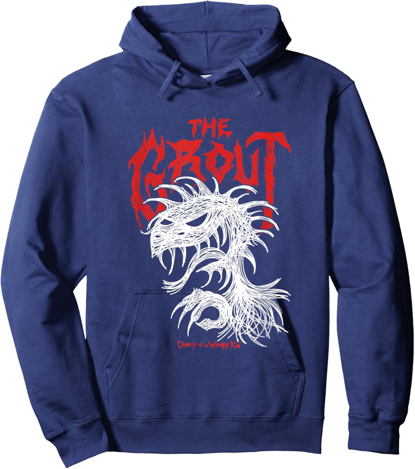 Diary of a Wimpy Kid The Grout Heavy Metal Logo Funny Hoodie - Hoodie | Navy