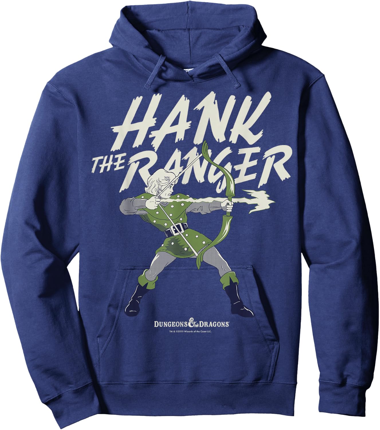 Dungeons & Dragons Hank The Ranger Portrait Hoodie - Hoodie | Navy