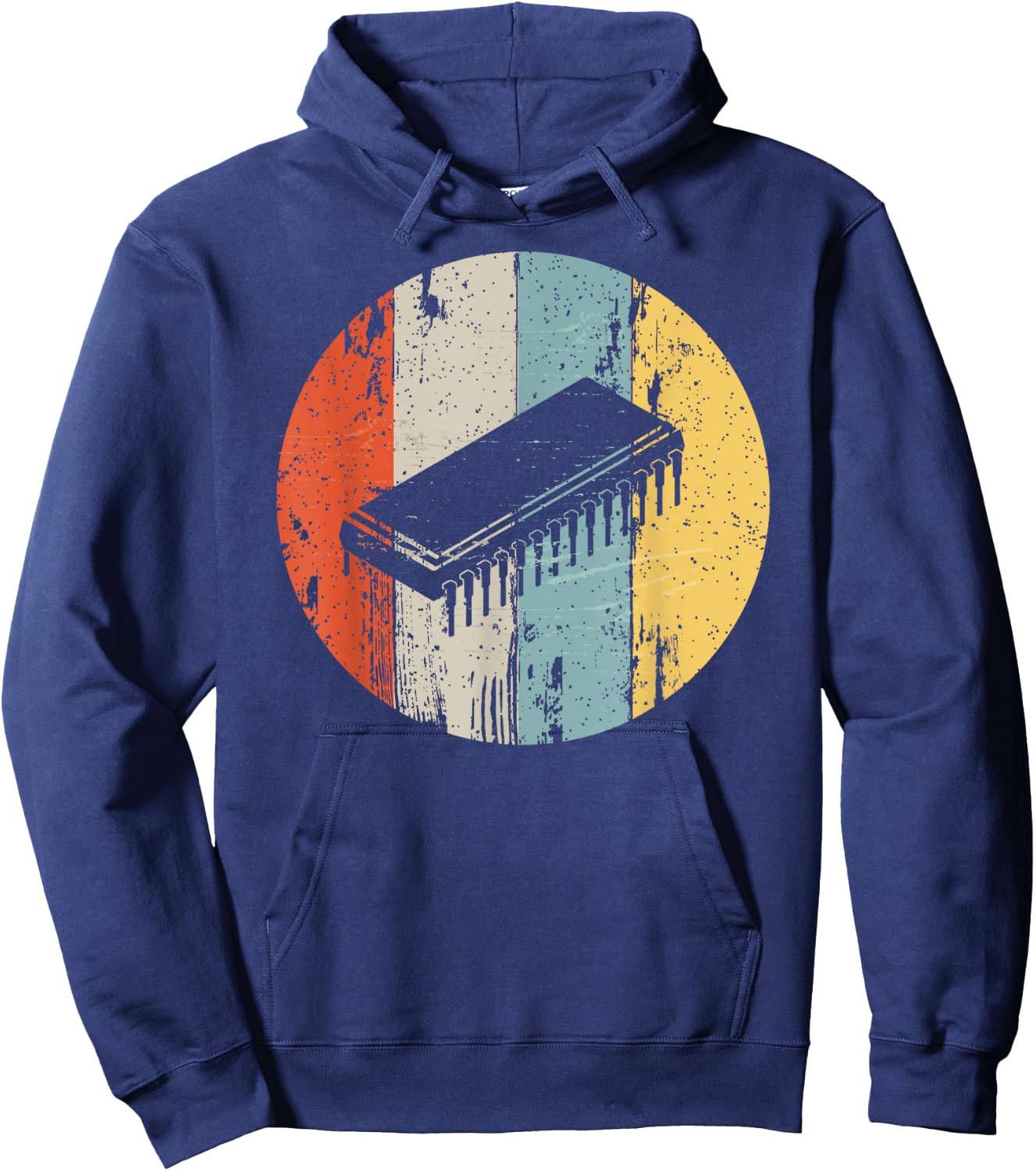 Electronics circuit product Gift nerds geeks programmers Hoodie - Hoodie | Navy