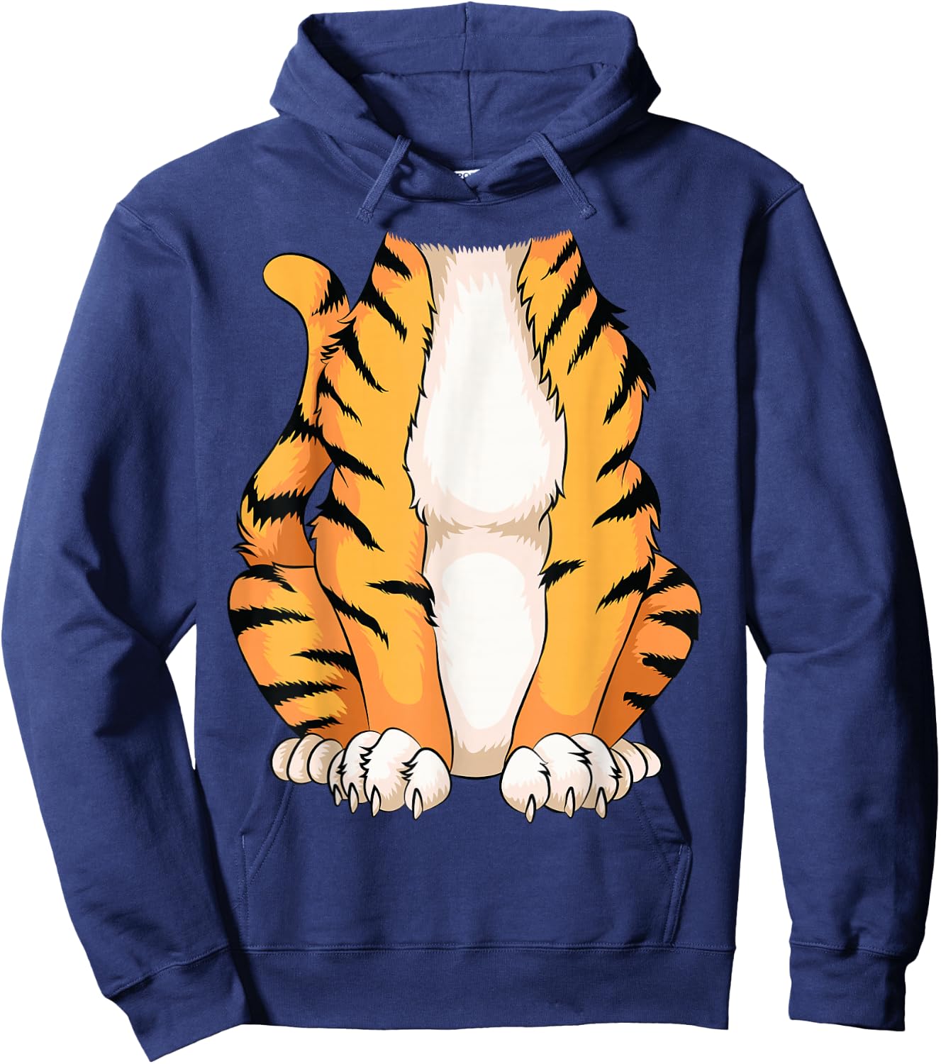 Cute Headless Tiger Costume Halloween | Funny Animal Gift Hoodie - Hoodie | Navy