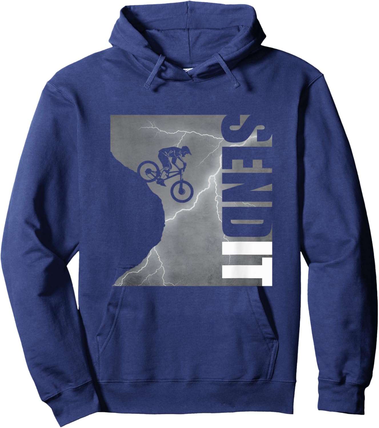 MTB Mountain Bike Hoodie - Hoodie | Navy