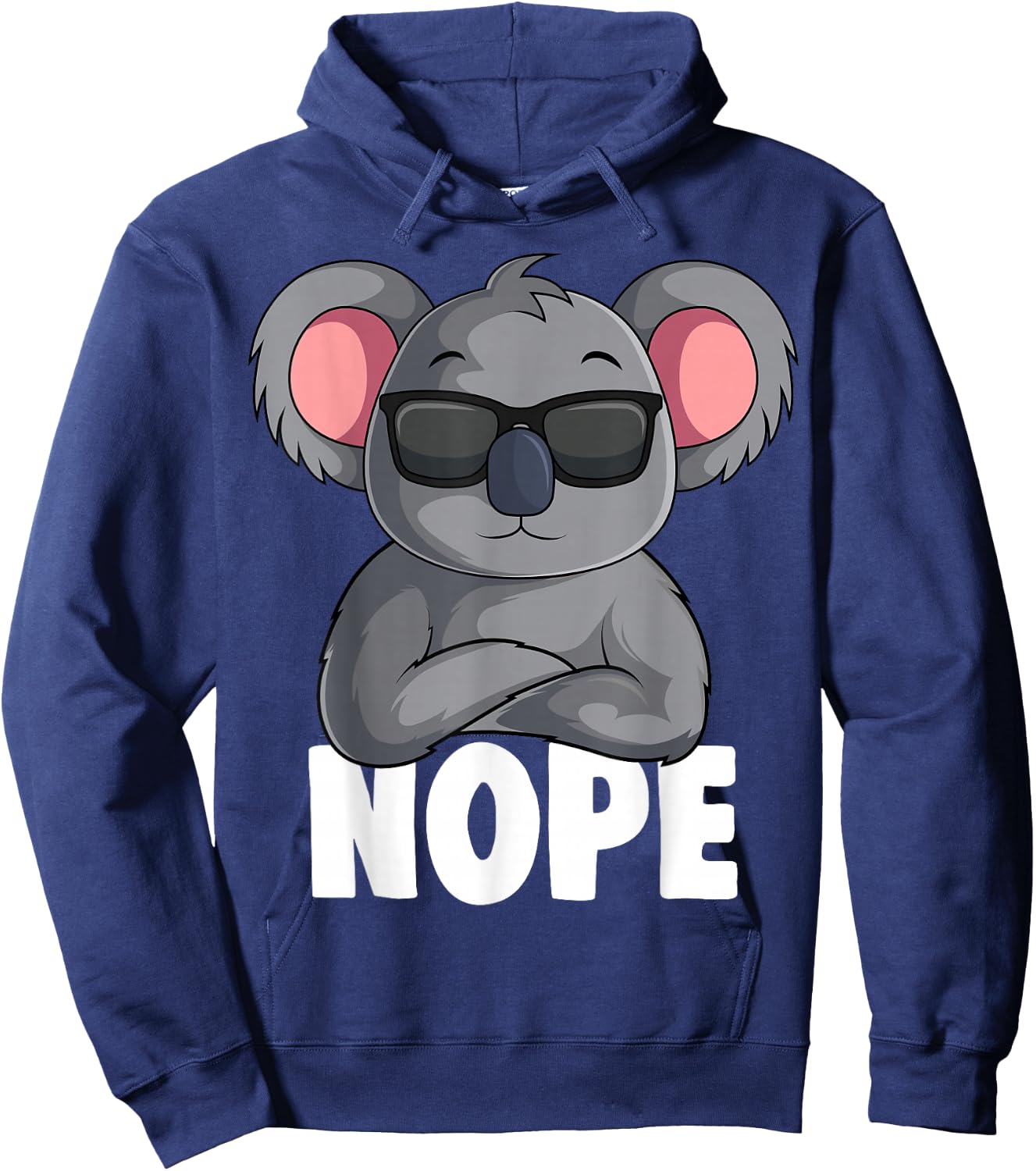 Koala Nope Koala Bear Children Girls Women Hoodie - Hoodie | Navy