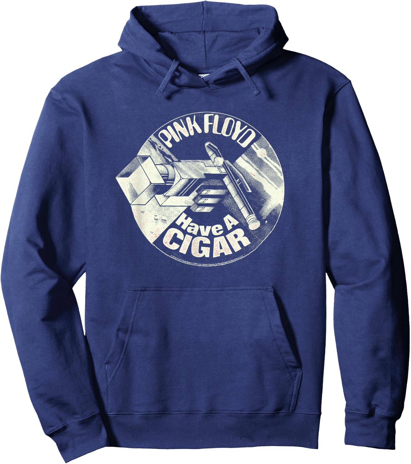 Pink Floyd Just a Cigar Hoodie - Hoodie | Navy