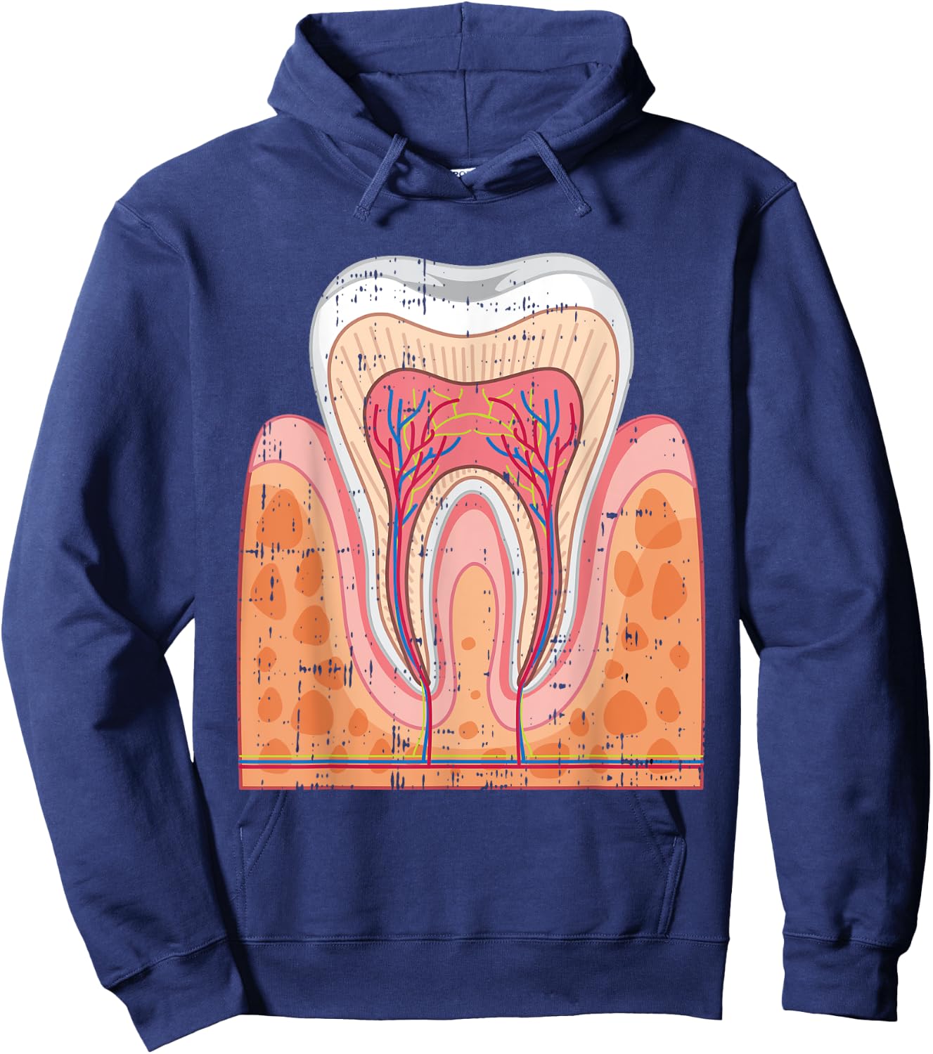 Teeth Tooth Hygiene Dental Assistant Hygienist Dentist Gift Hoodie - Hoodie | Navy